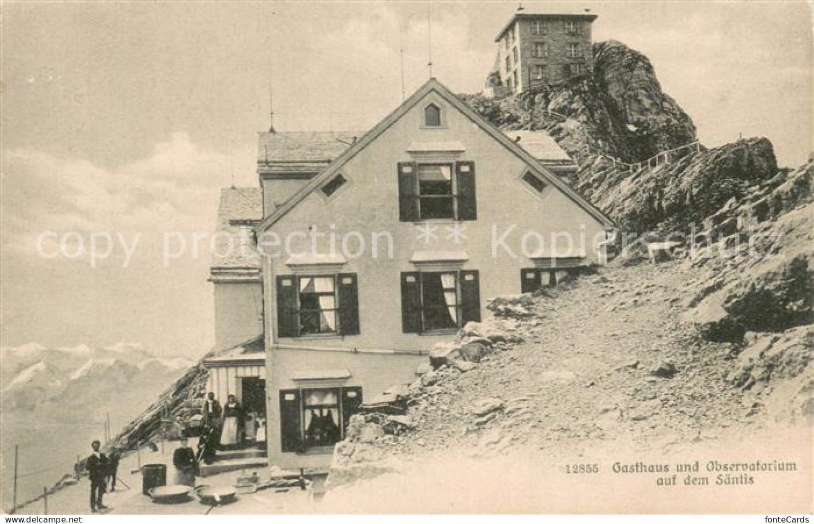 Saentis AR Gasthaus und Observatorium auf dem Saentis