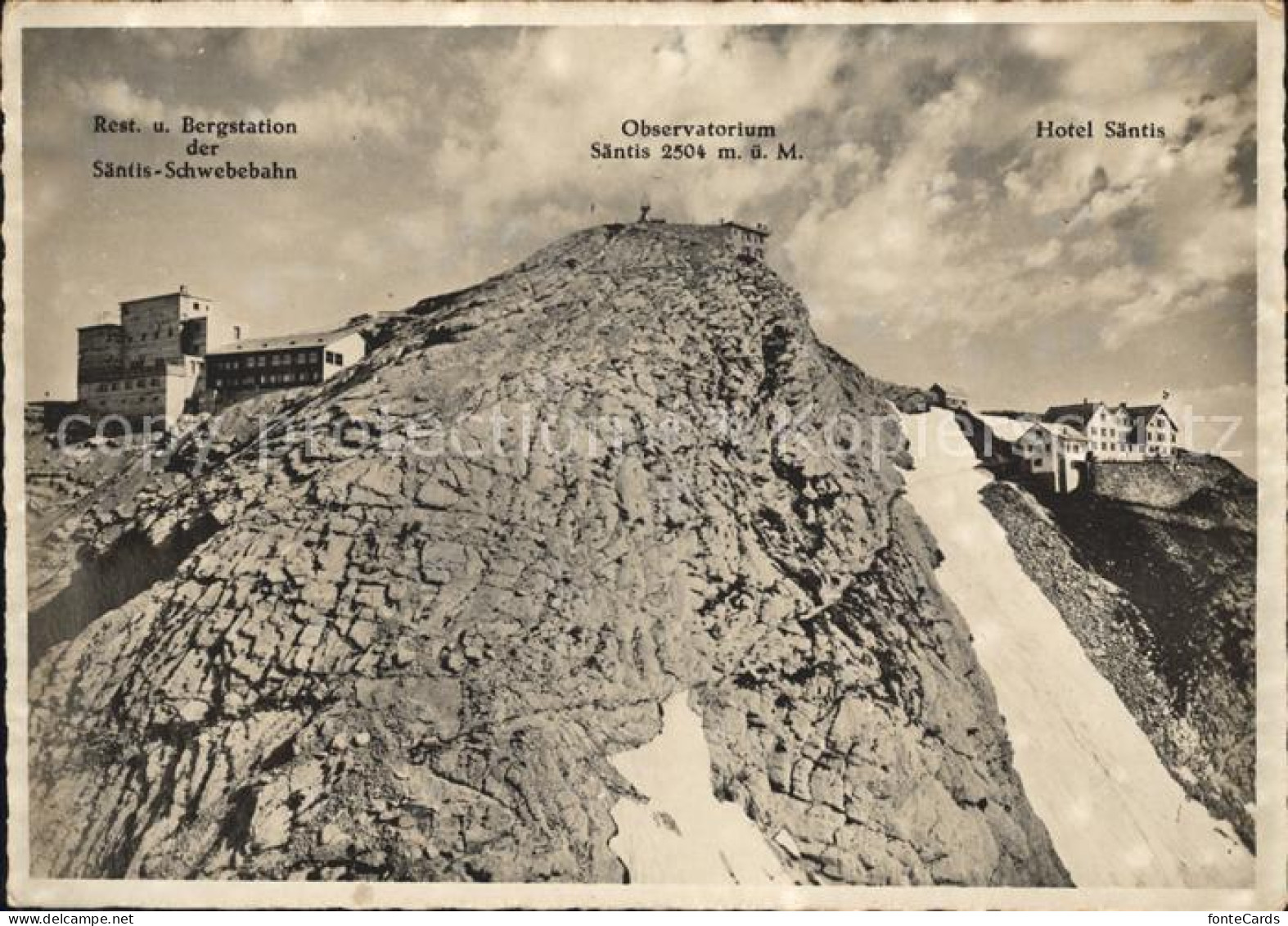 Saentis AR Oberservatorium Hotel Saentis