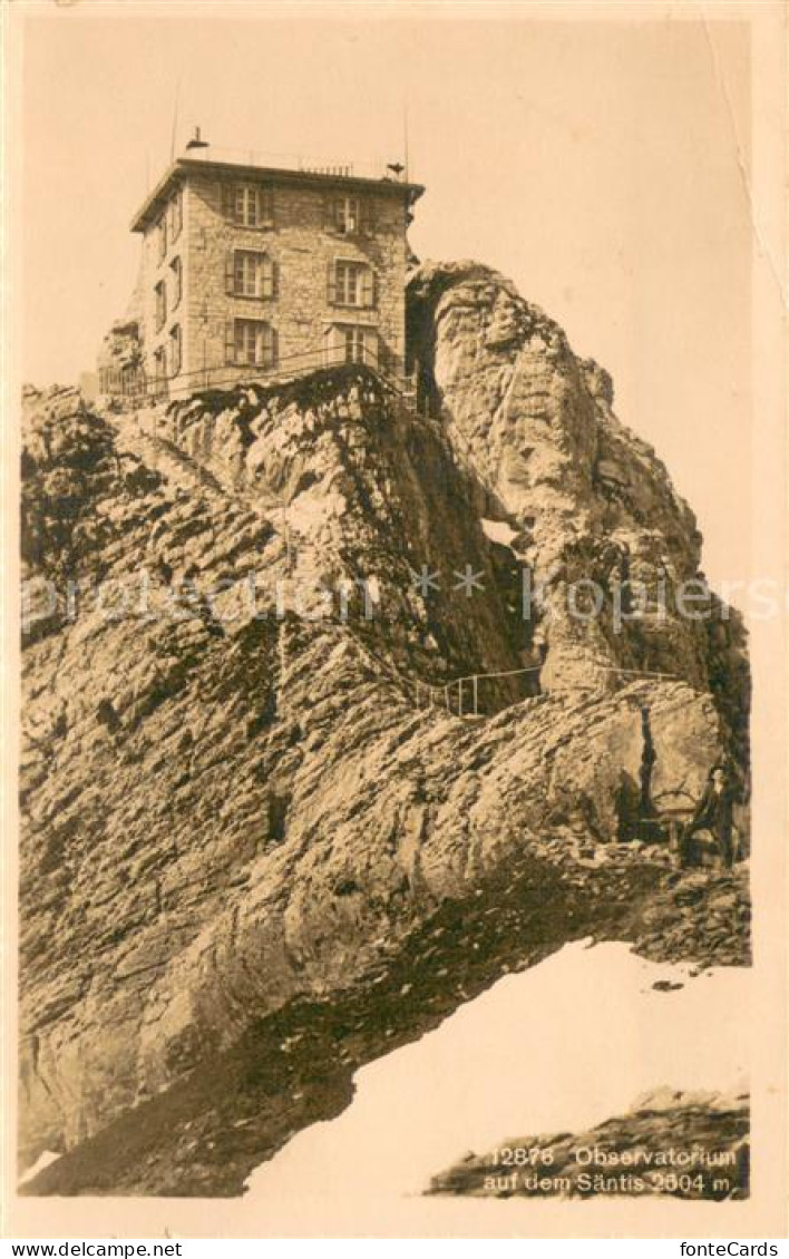 Saentis AR Observatorium auf dem Saentis