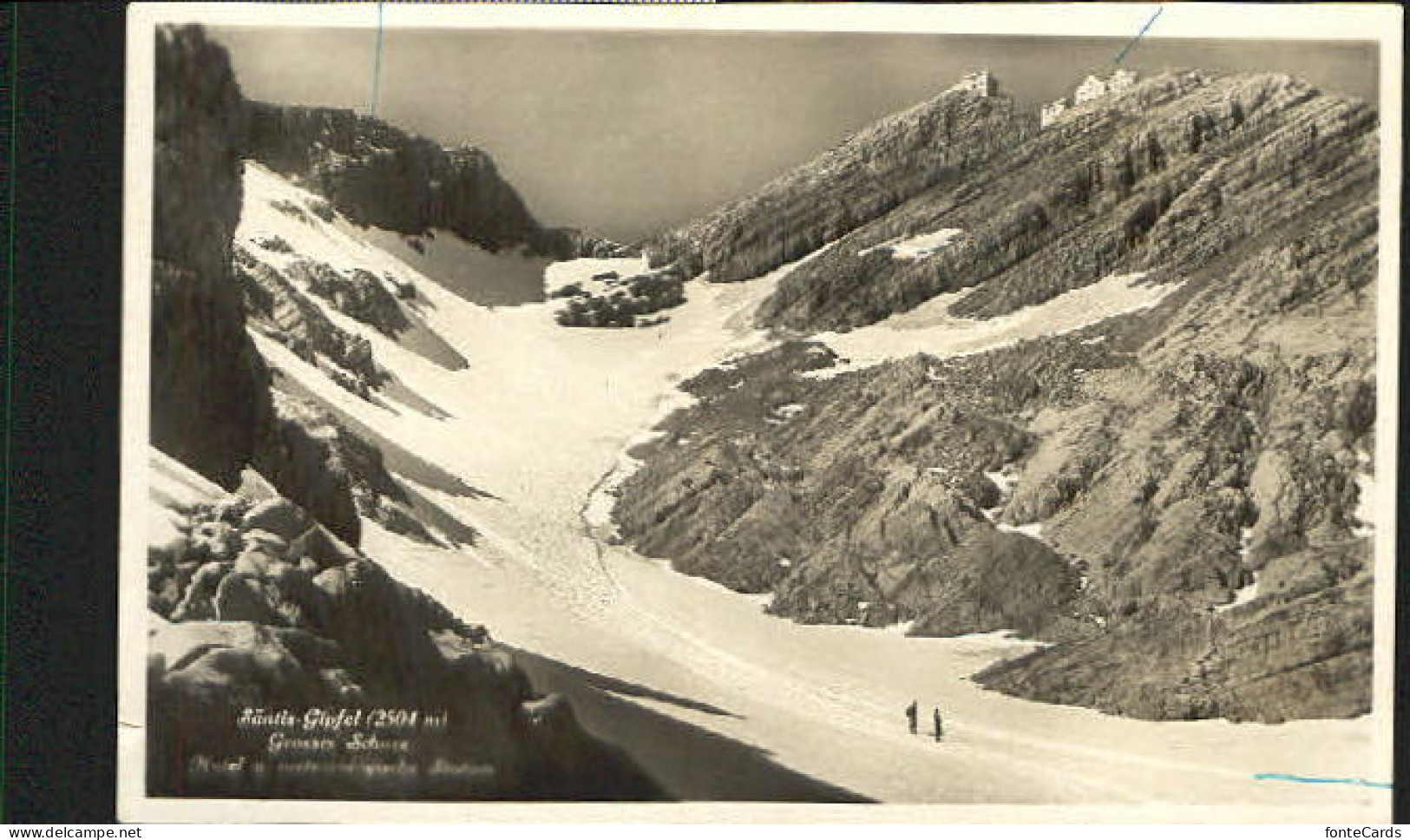 Saentis AR Saentis-Gipfel Gletscher