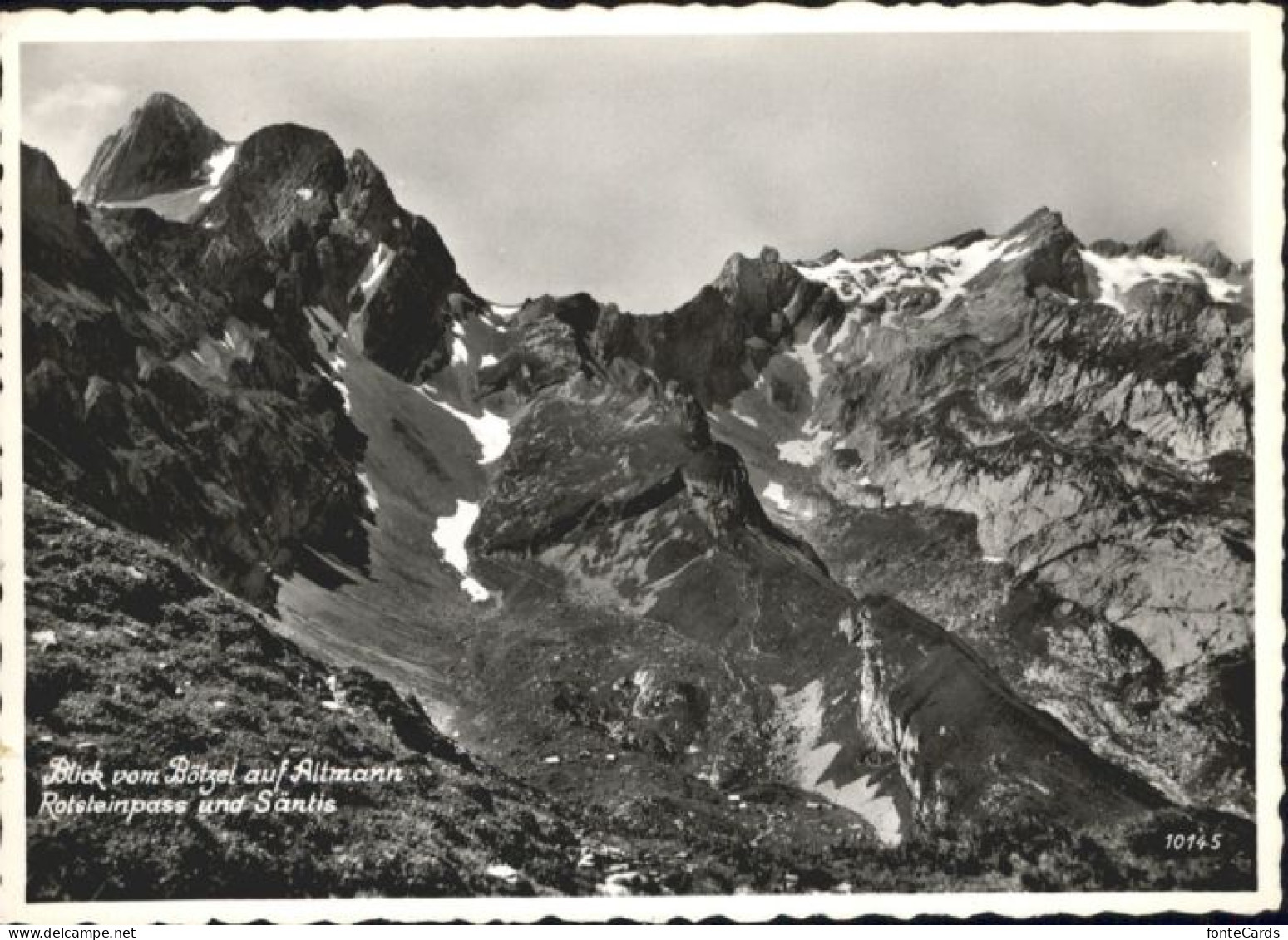 Saentis AR Saentis Rotsteinpass