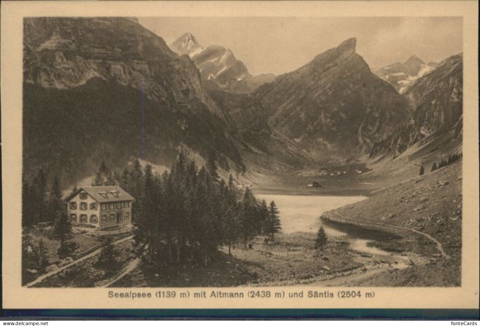 Saentis AR Saentis Seealpsee Altmann