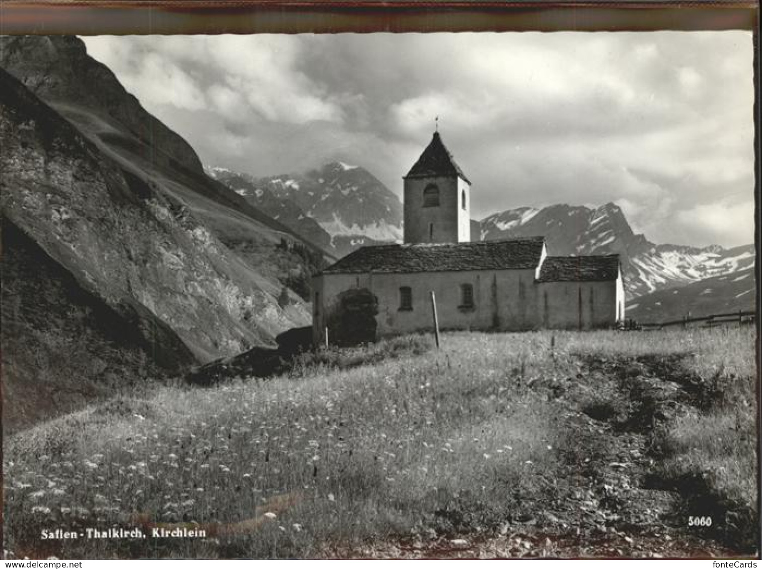 Safien Platz Thalkirch Kirchlein