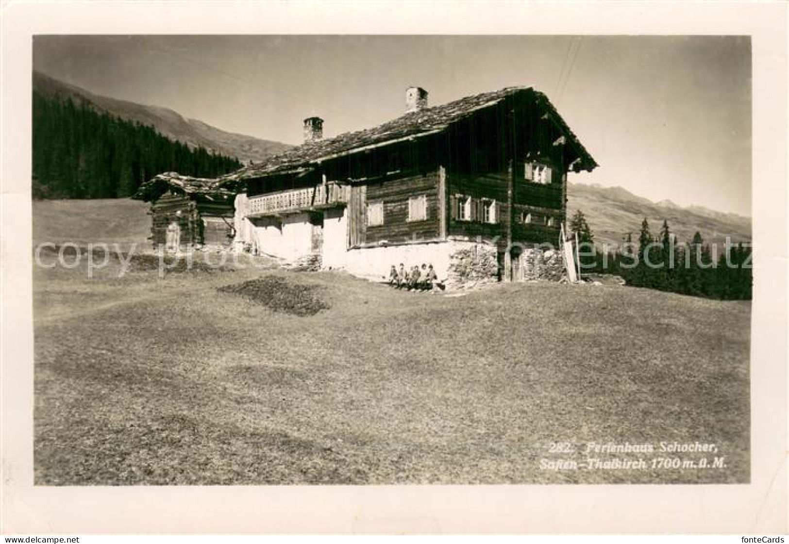 Safien Thalkirch GR Ferienhaus Schocher