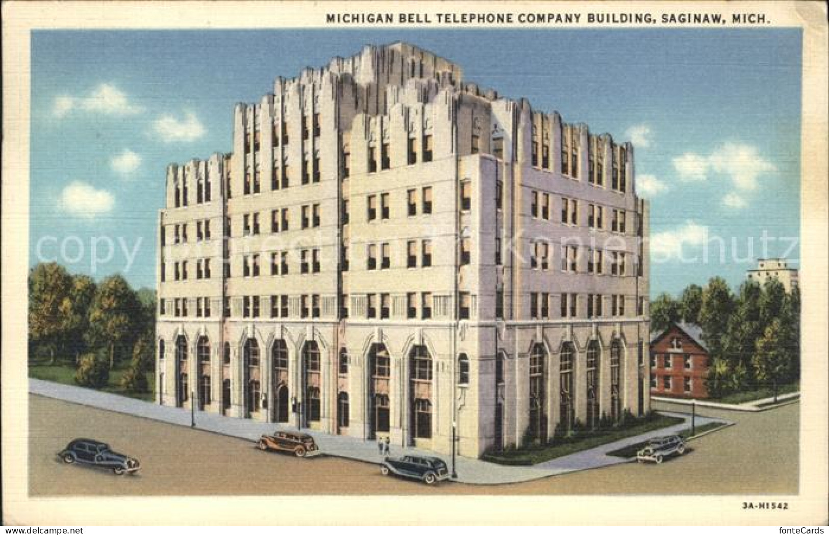 Saginaw Michigan Michigan Bell Telephone Campany Building