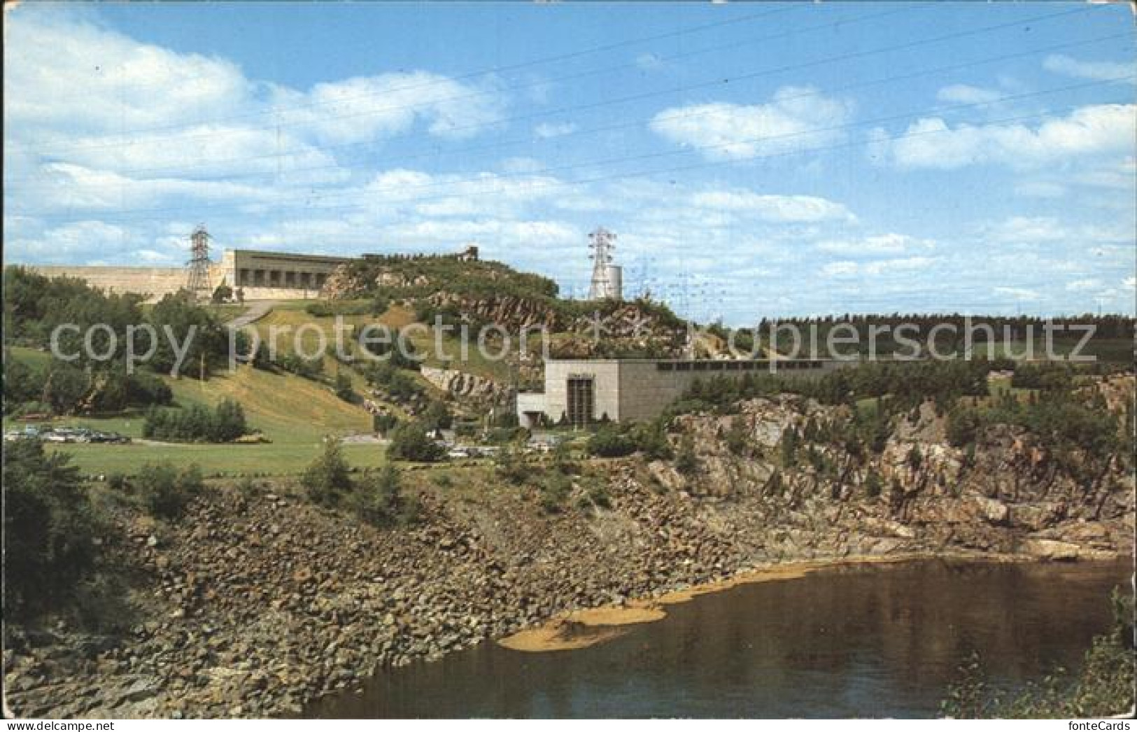 Saguenay Barrage generatrices Shipshaw