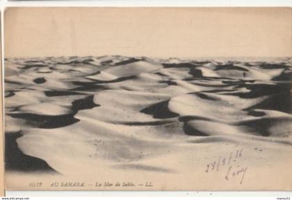 Au SAHARA  La mer de sable