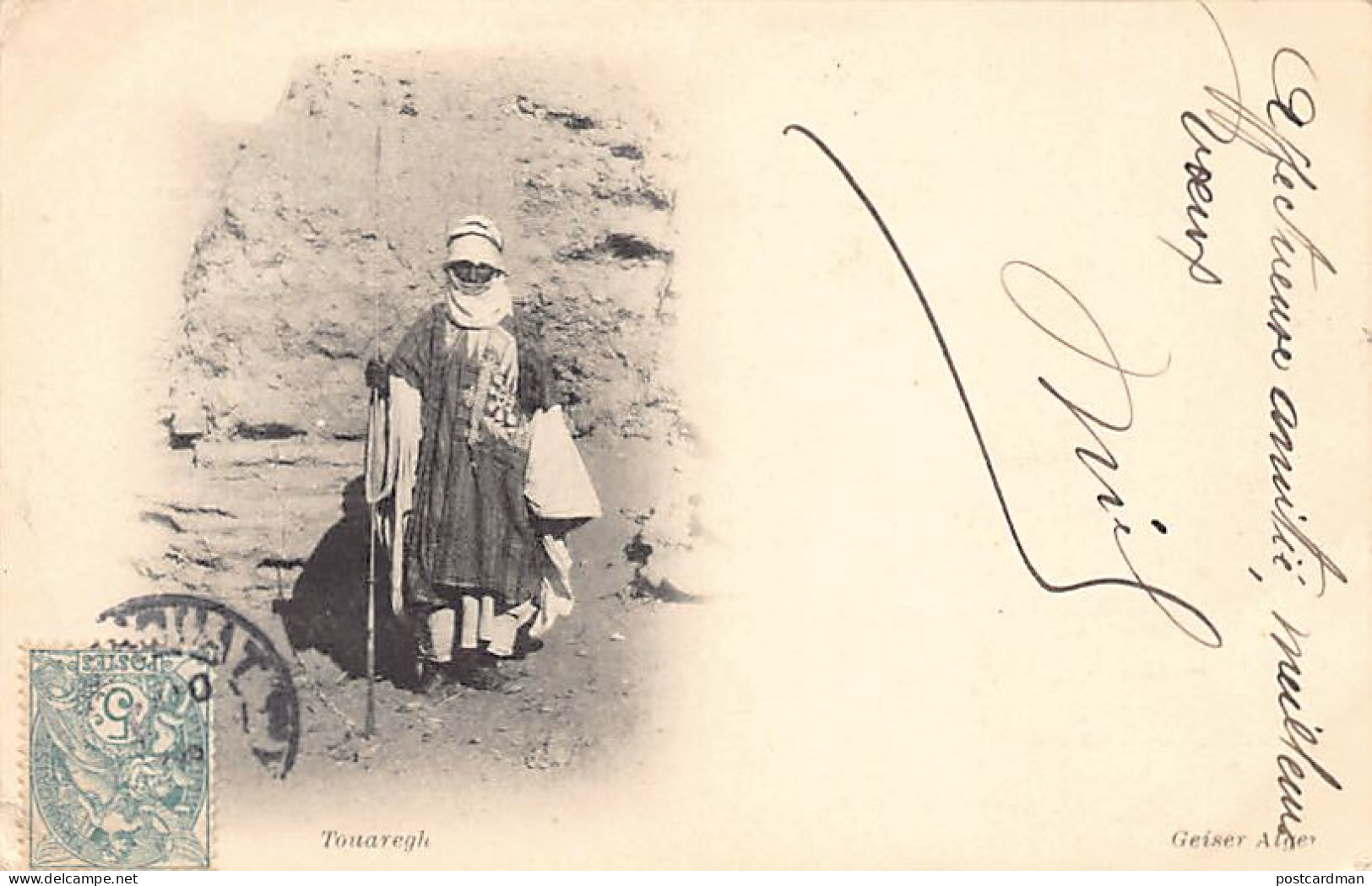 SAHARA - Touareg en Algérie - Ed. J. Geiser