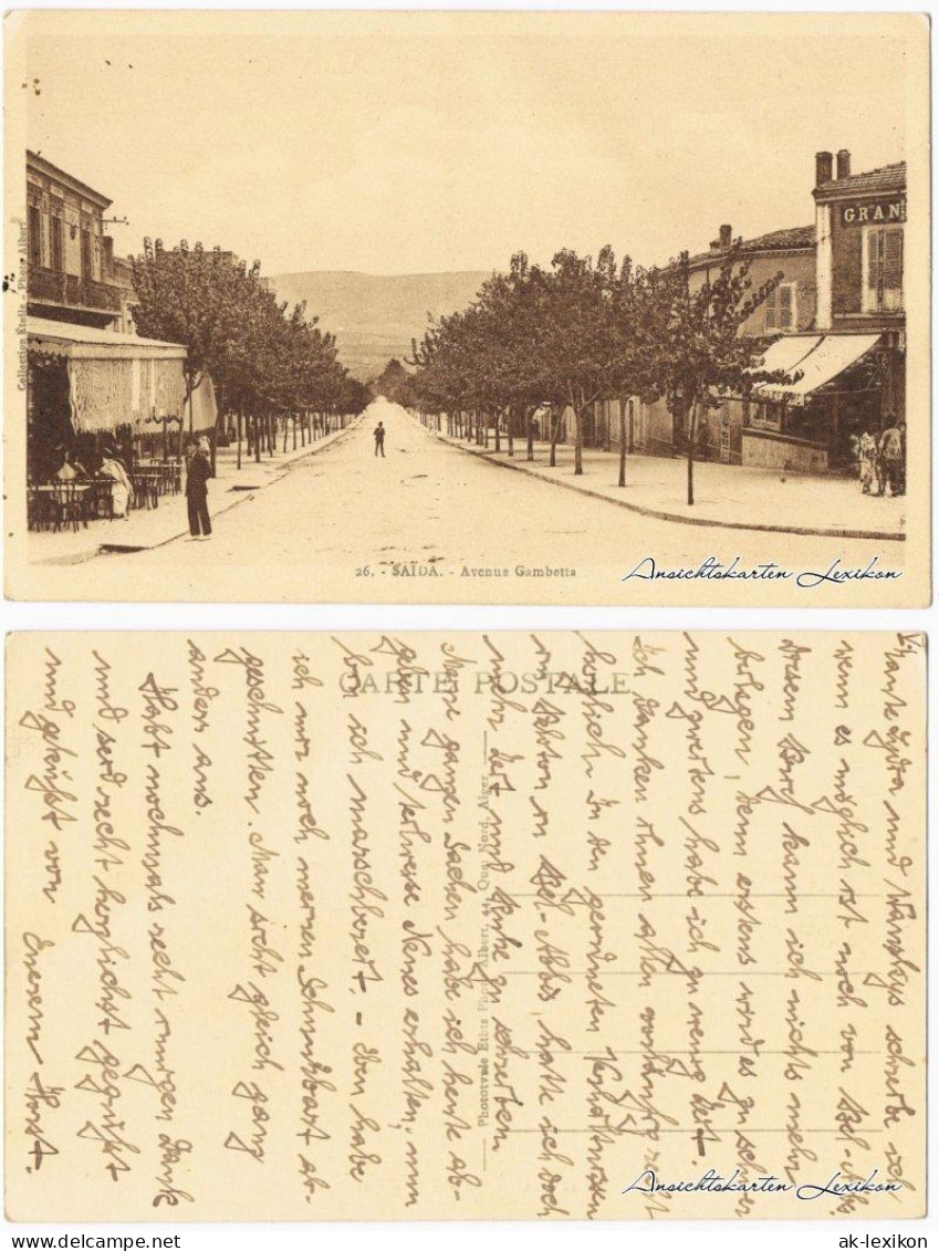 Saida  Avenue Gambetta 1922