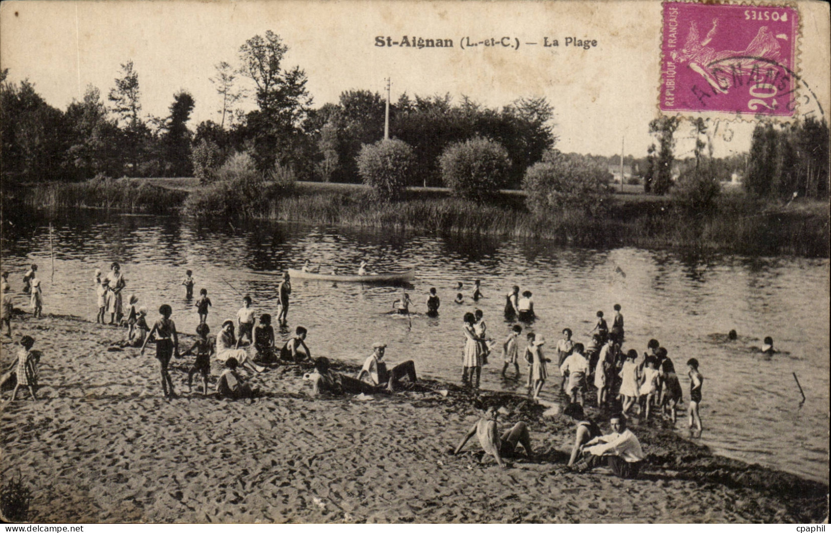 Saint Aignan CPA La plage
