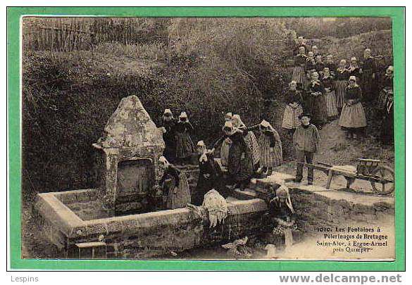 SAINT-ALOR à ERGUE-ARMEL -- Pélerinage de Bretagne N°3010