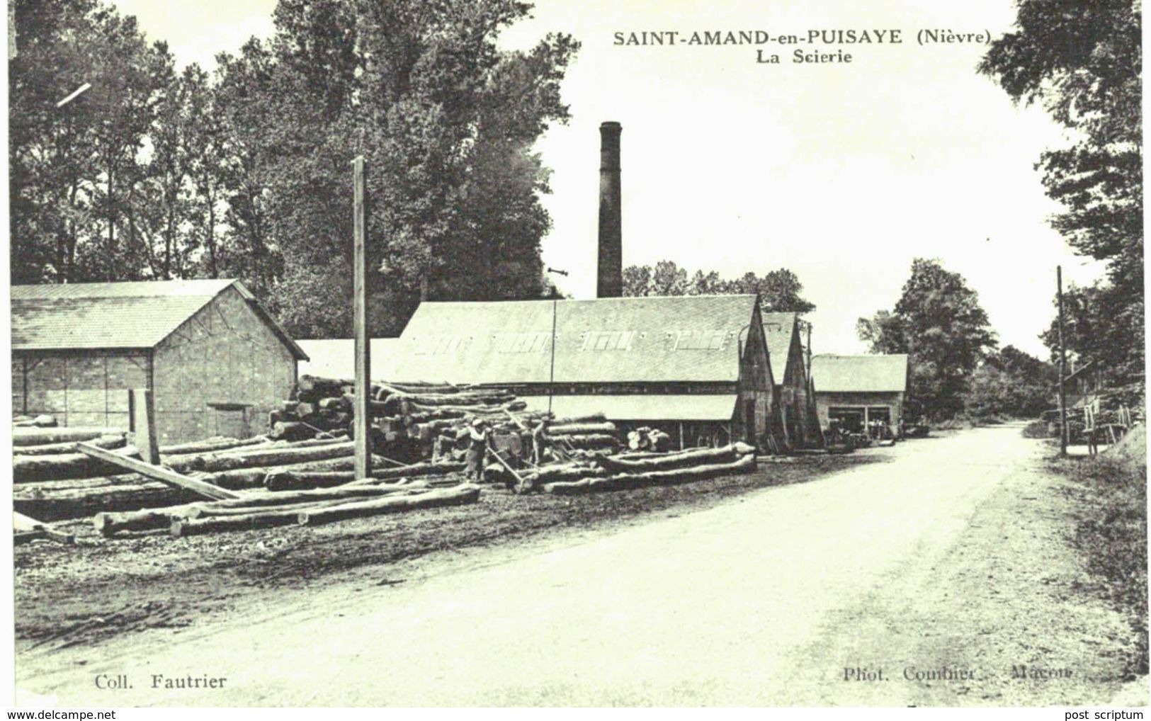 saint Amand en Puisaye la  scierie