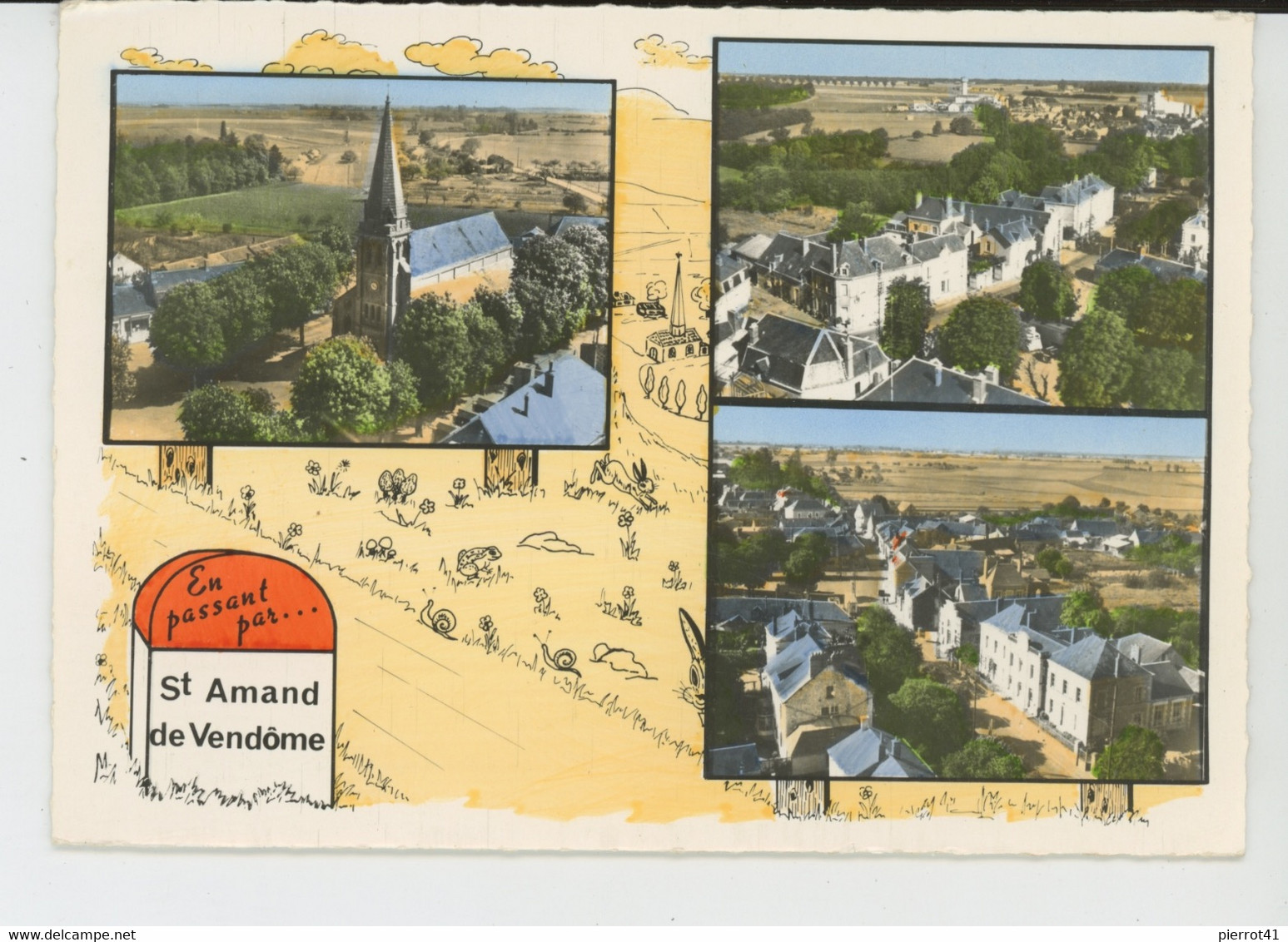 SAINT AMAND LONGPRÉ - SAINT AMAND DE VENDOME - Vues multiples