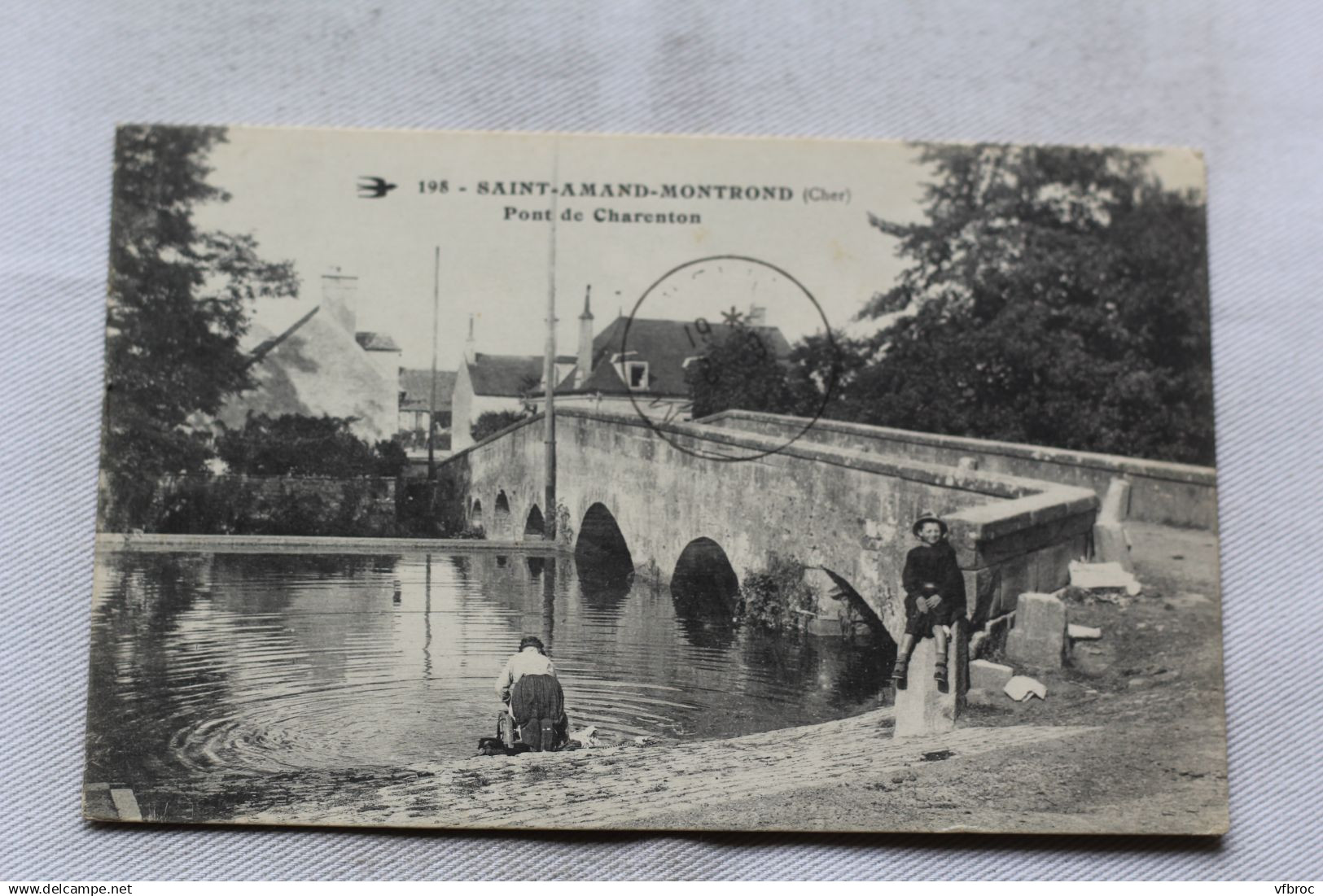 Saint Amand Montrond, pont de Charenton, lavoir, Cher 18