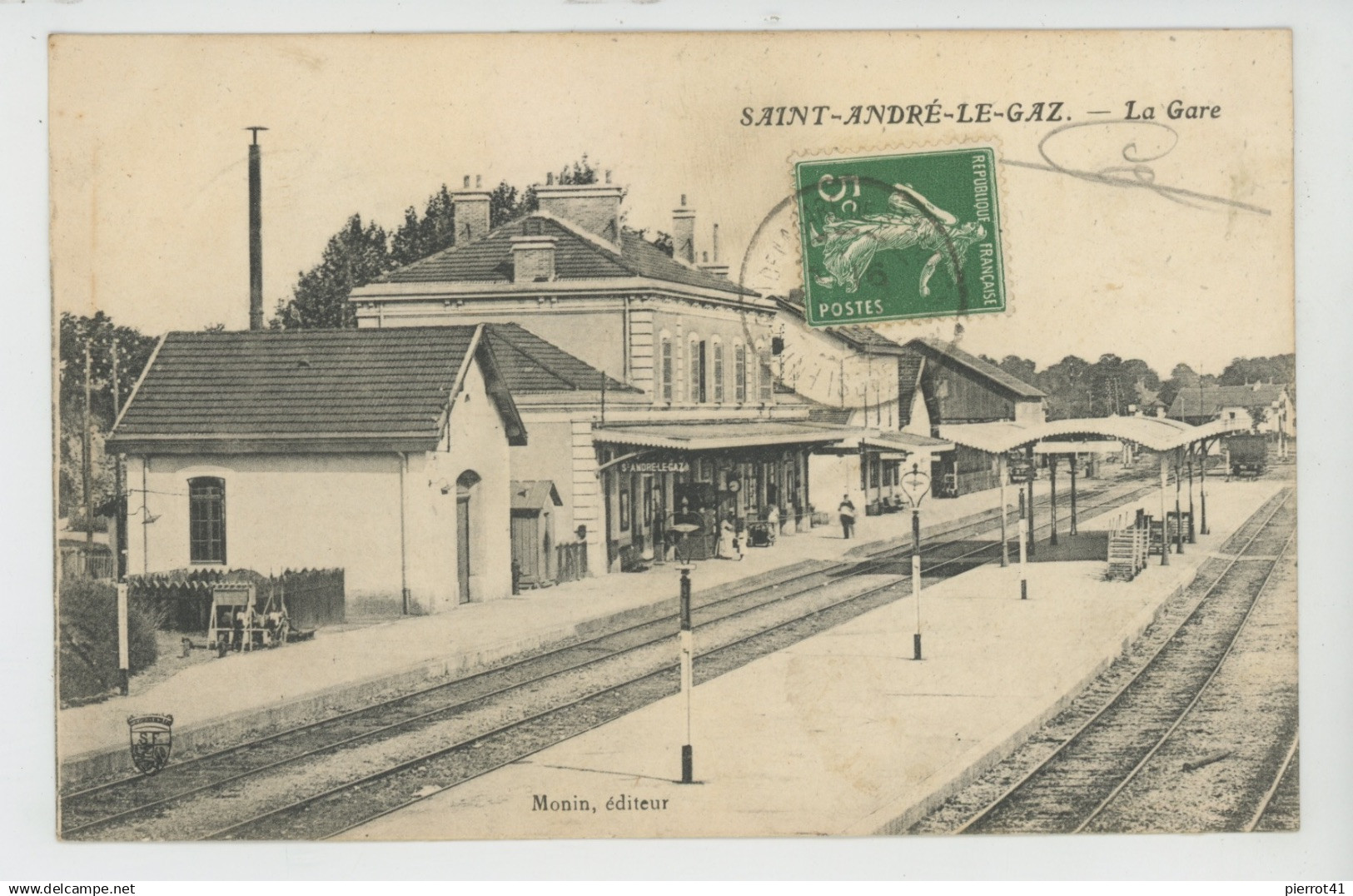 SAINT ANDRÉ LE GAZ - La Gare