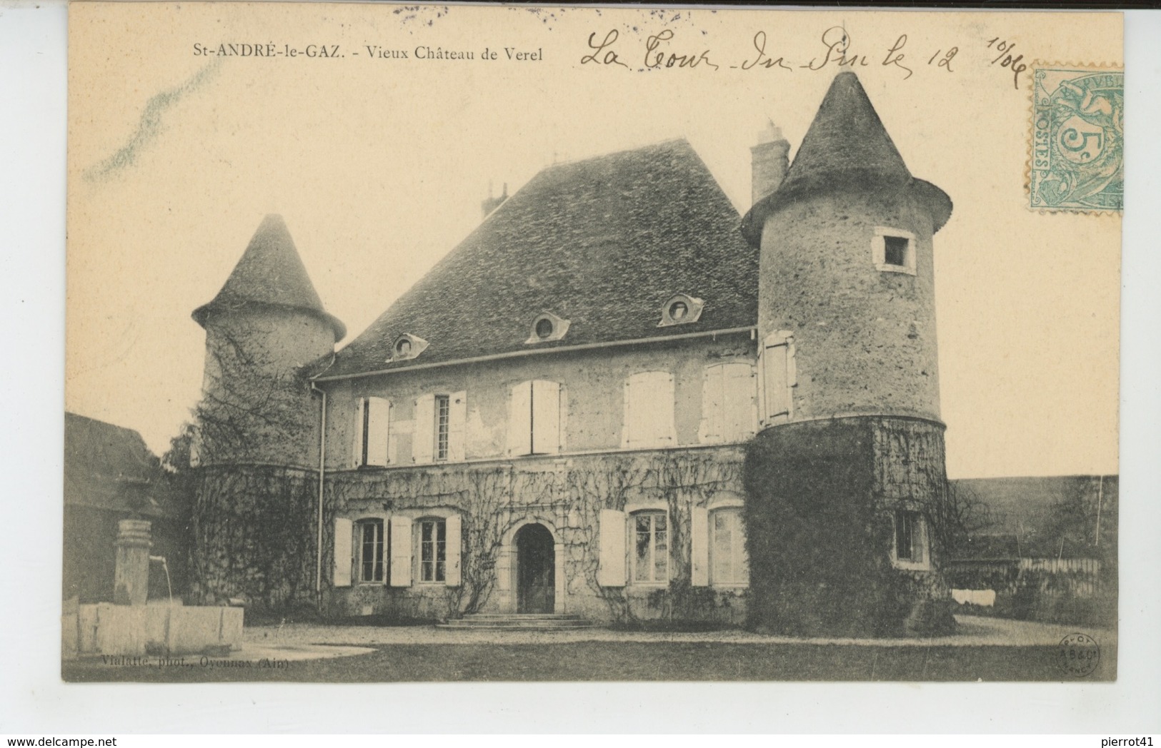 SAINT ANDRÉ LE GAZ - Vieux Château de VEREL
