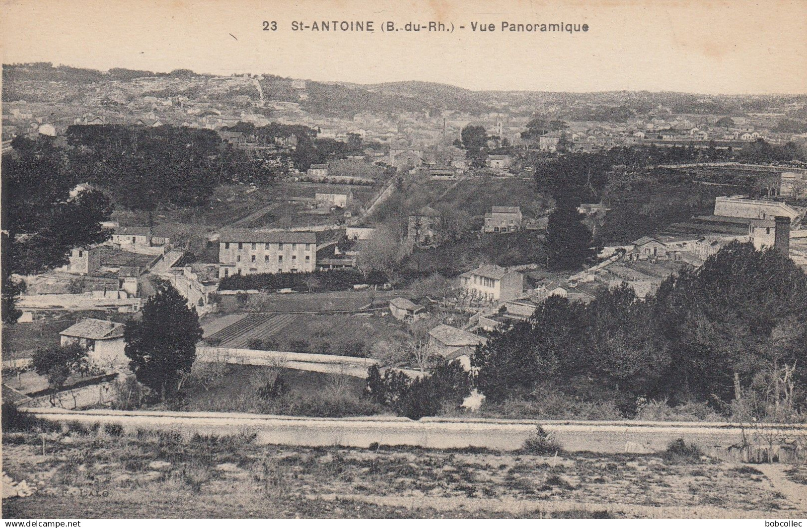 SAINT-ANTOINE (Bouches-du-Rhône): Vue panoramique - Environs de Marseille