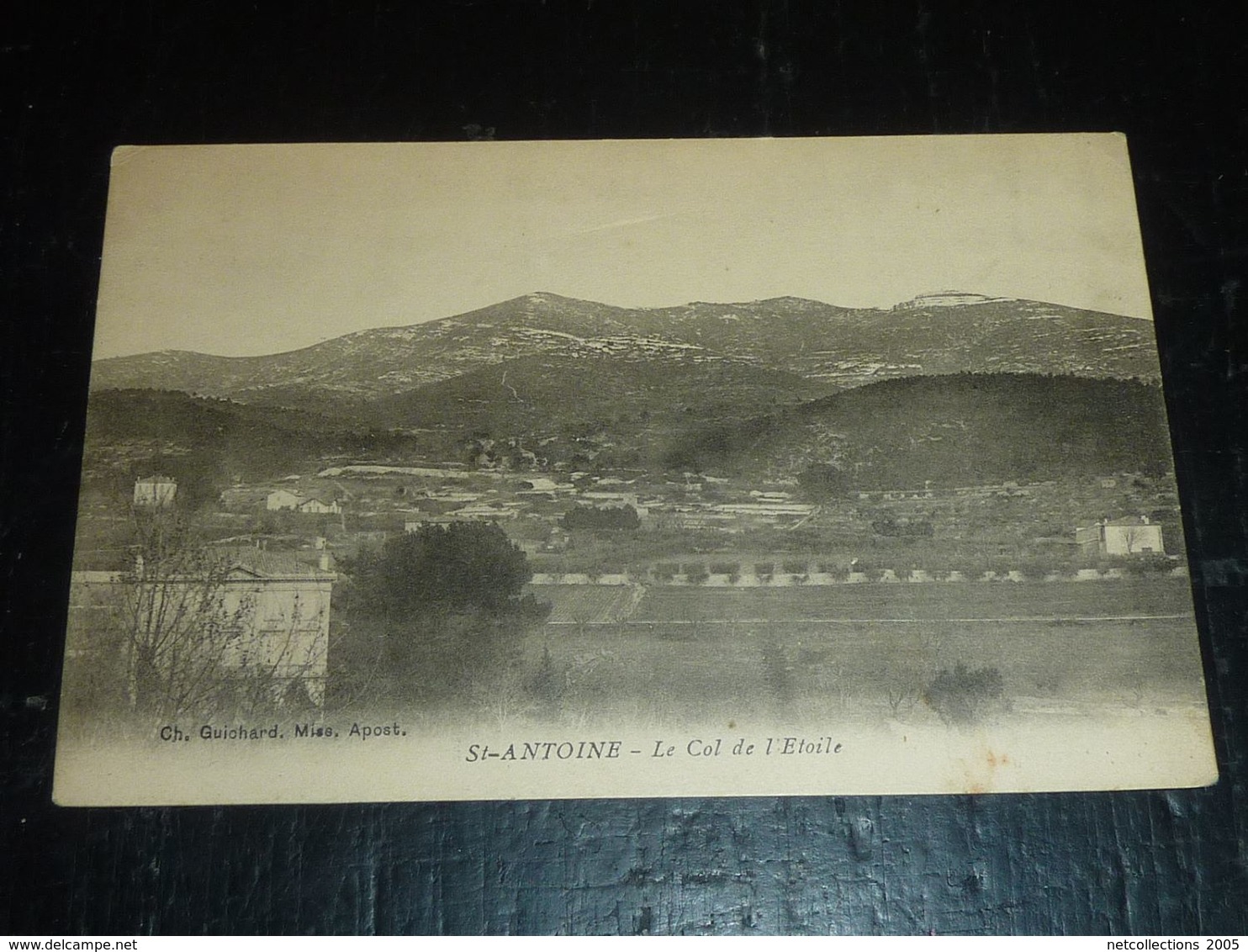 SAINT-ANTOINE - LE COL DE L'ETOILE - 13 BOUCHES RU RHONE (CN)
