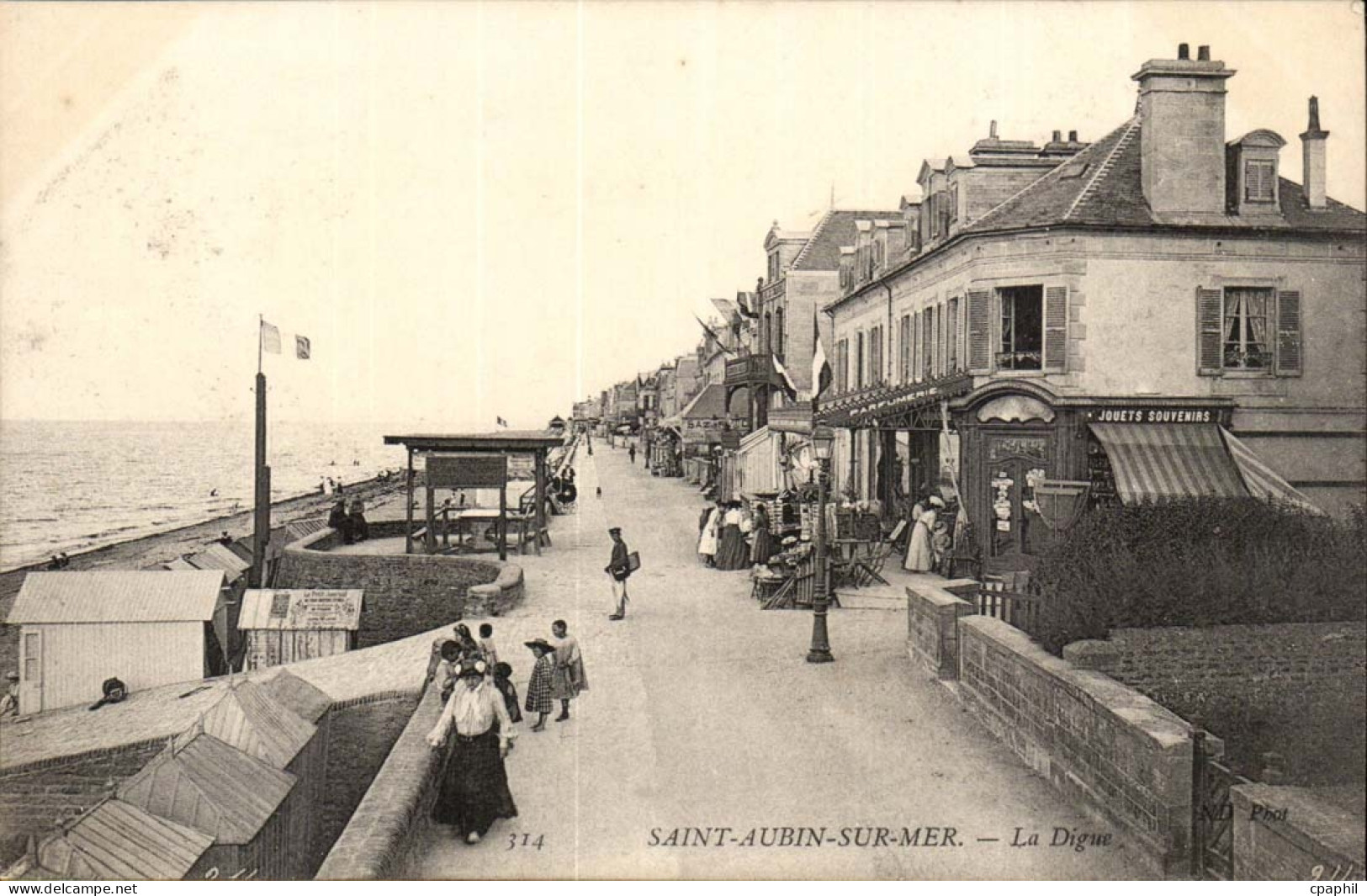 Saint Aubin CPA la digue
