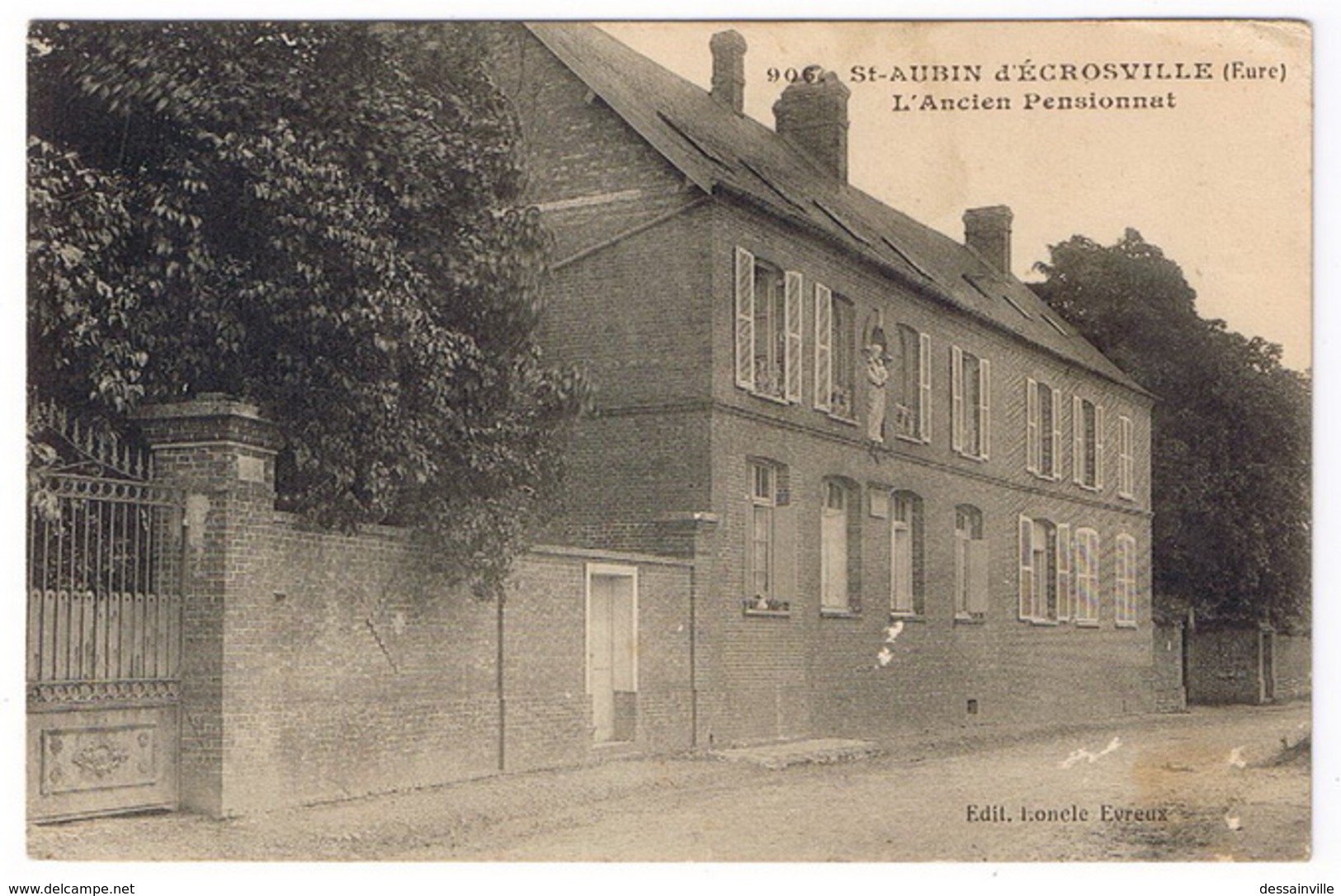 SAINT AUBIN D' ECROSVILLE  L'ancien pensionnat