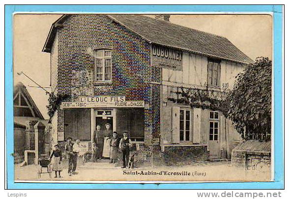SAINT AUBIN D'ECROSVILLE -- L. LEDUC Fils