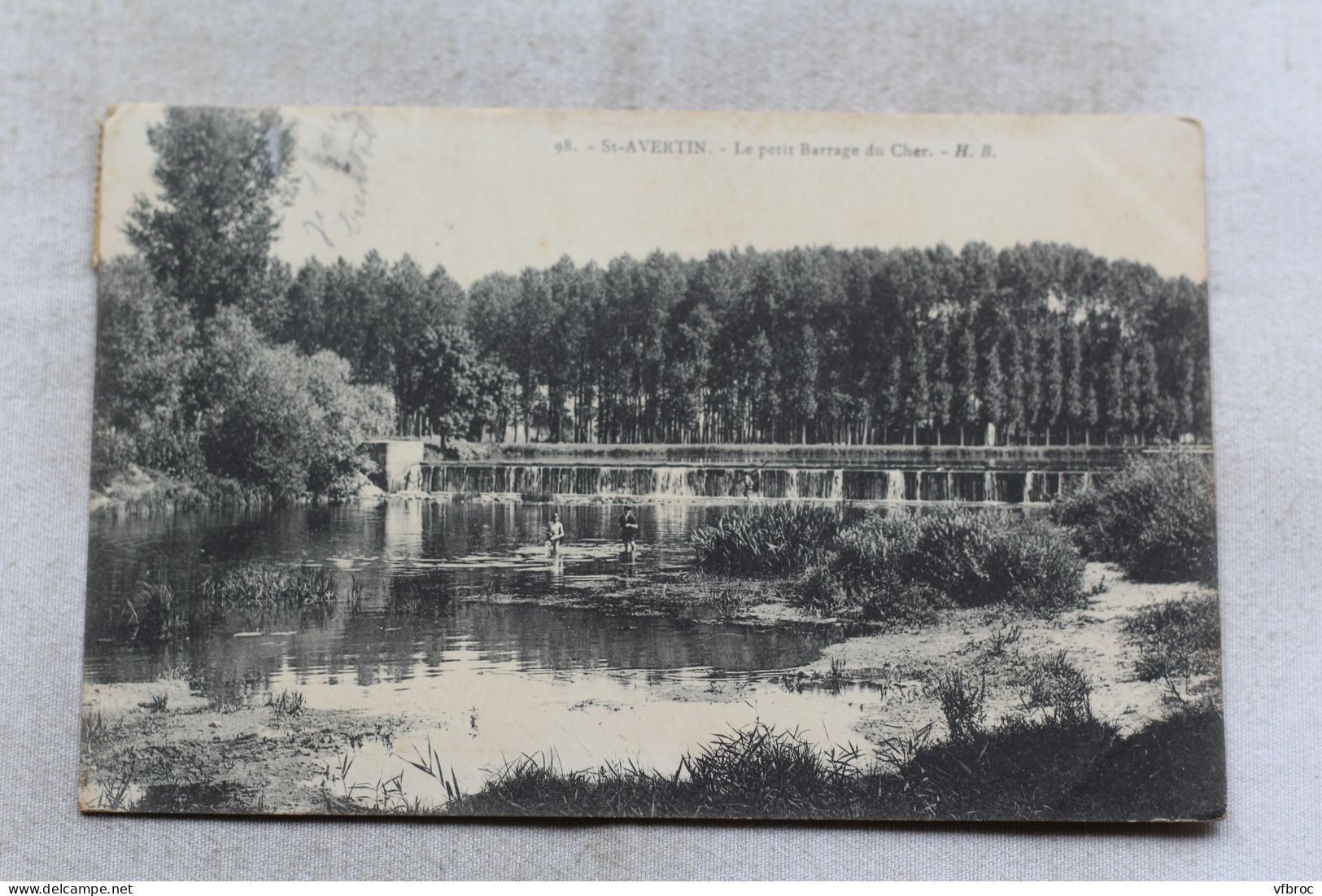 Saint Avertin, le petit barrage du Cher, Indre et Loire 37