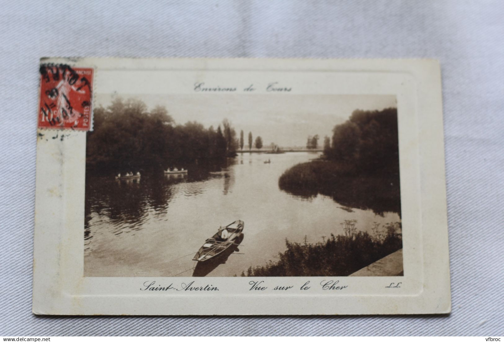 Saint Avertin, vue sur le Cher, Indre et Loire 37