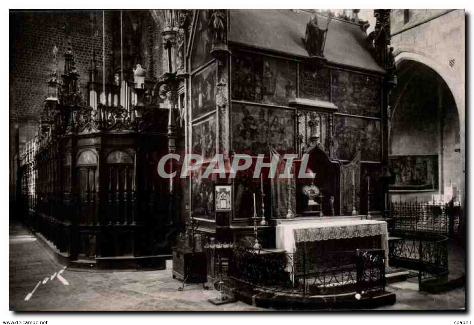 Saint Bertrand de Comminges CPA Buste reliquaire de Saint Bertrand