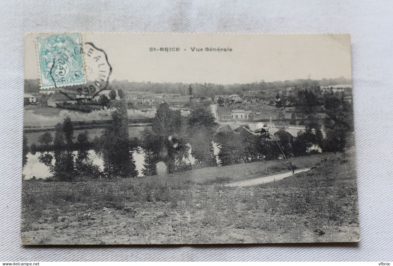 Saint Brice, vue générale, Haute Vienne 87