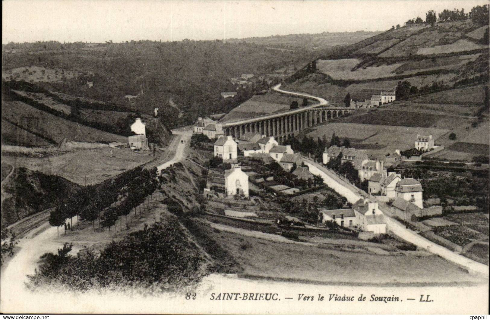 Saint Brieuc - Vers le Viaduc de Souzain - CPA