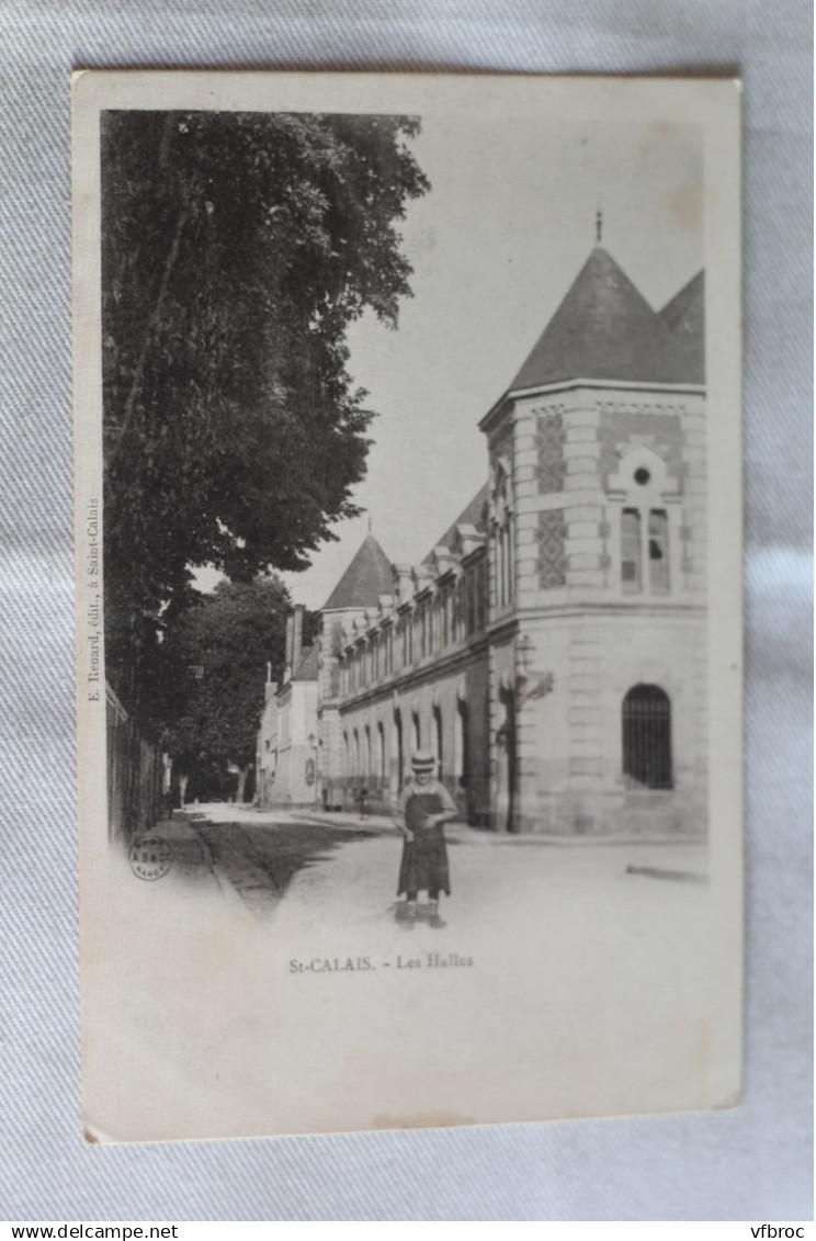 Saint Calais, les halles, Sarthe 72