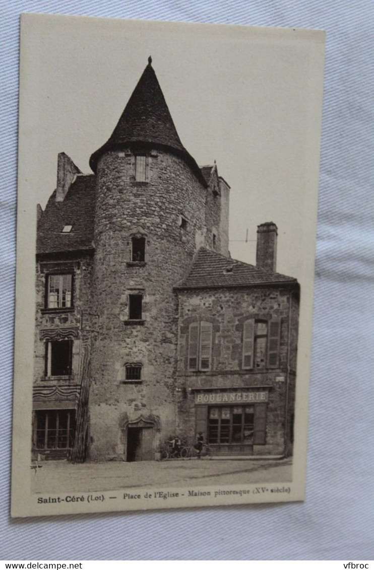 Saint Céré, place de l'église, Lot 46