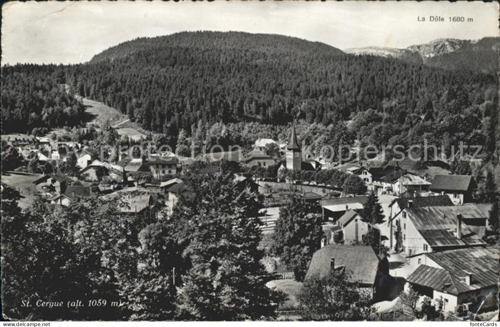 Saint-Cergue Nyon Suisse La Dole