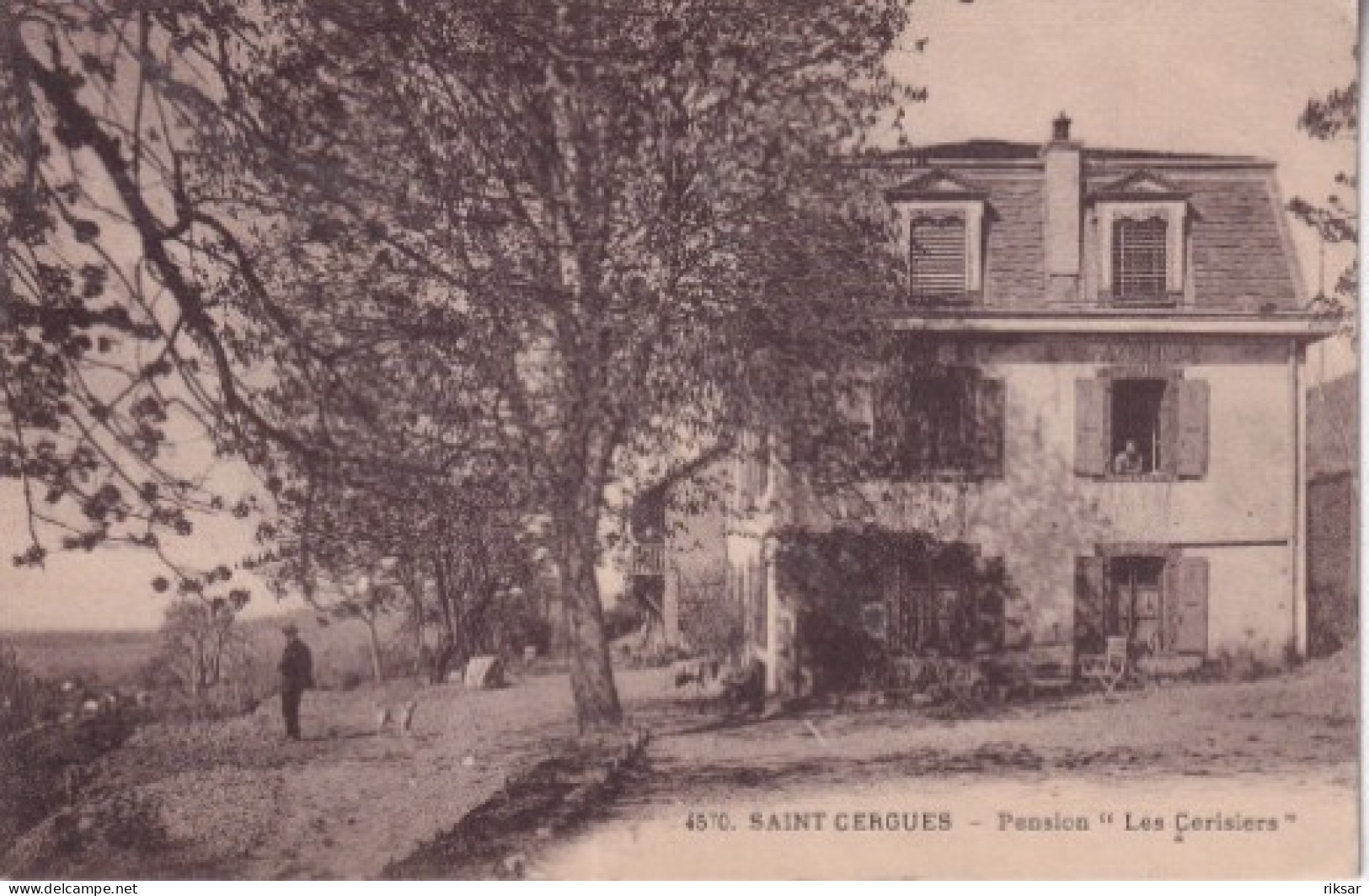 SAINT CERGUES(PENSION LES CERISIERS)