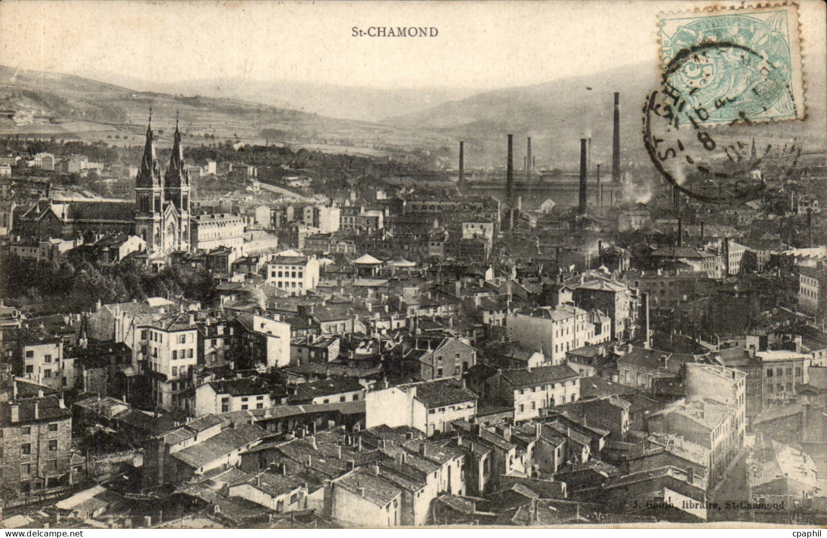 Saint Chamond - Vue Generale - CPA