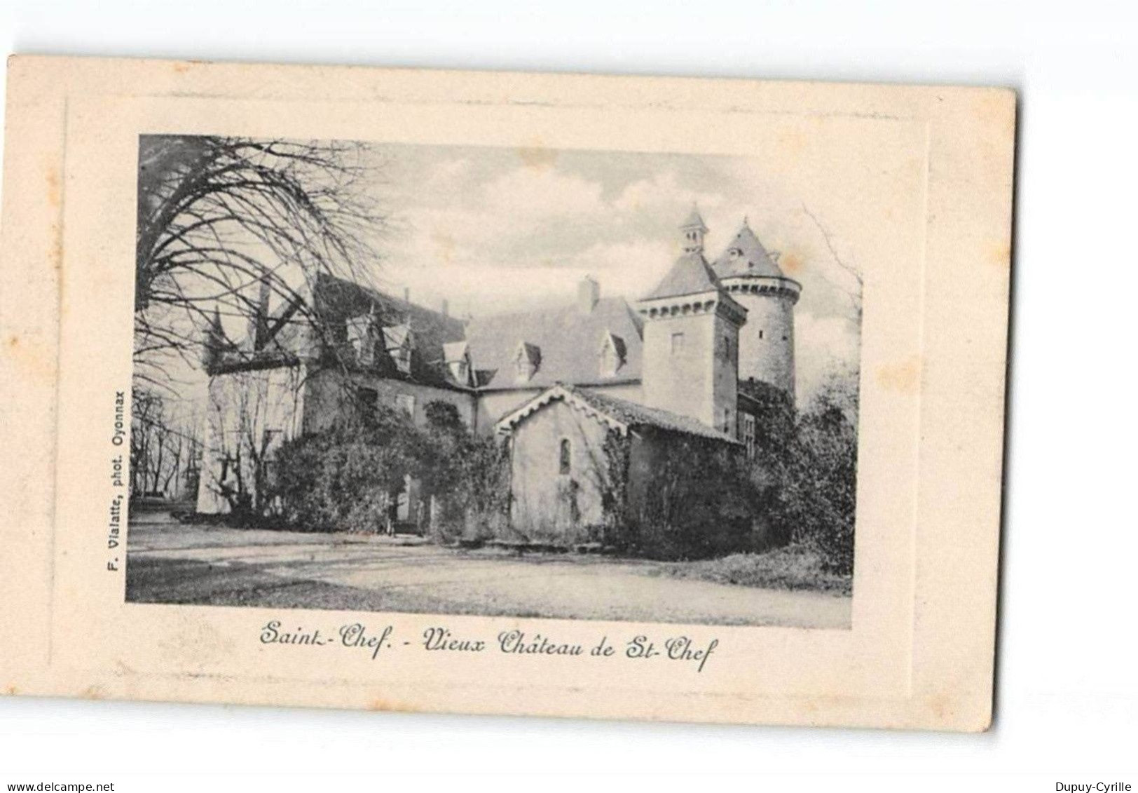 SAINT CHEF - Vieux Château de Saint Chef - très bon état