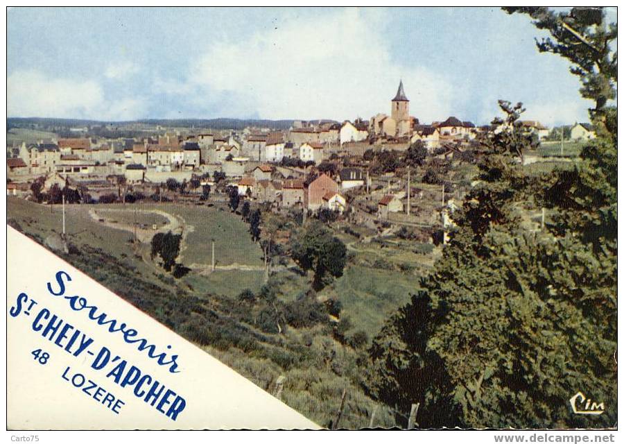 SAINT CHELY d'APCHER 48 - Vue générale