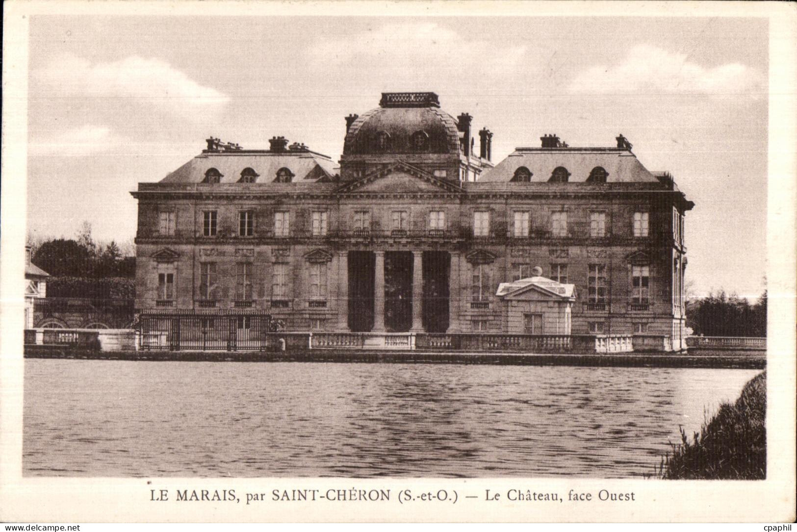 Saint Cheron - Le Marais - Le Chateau - CPA