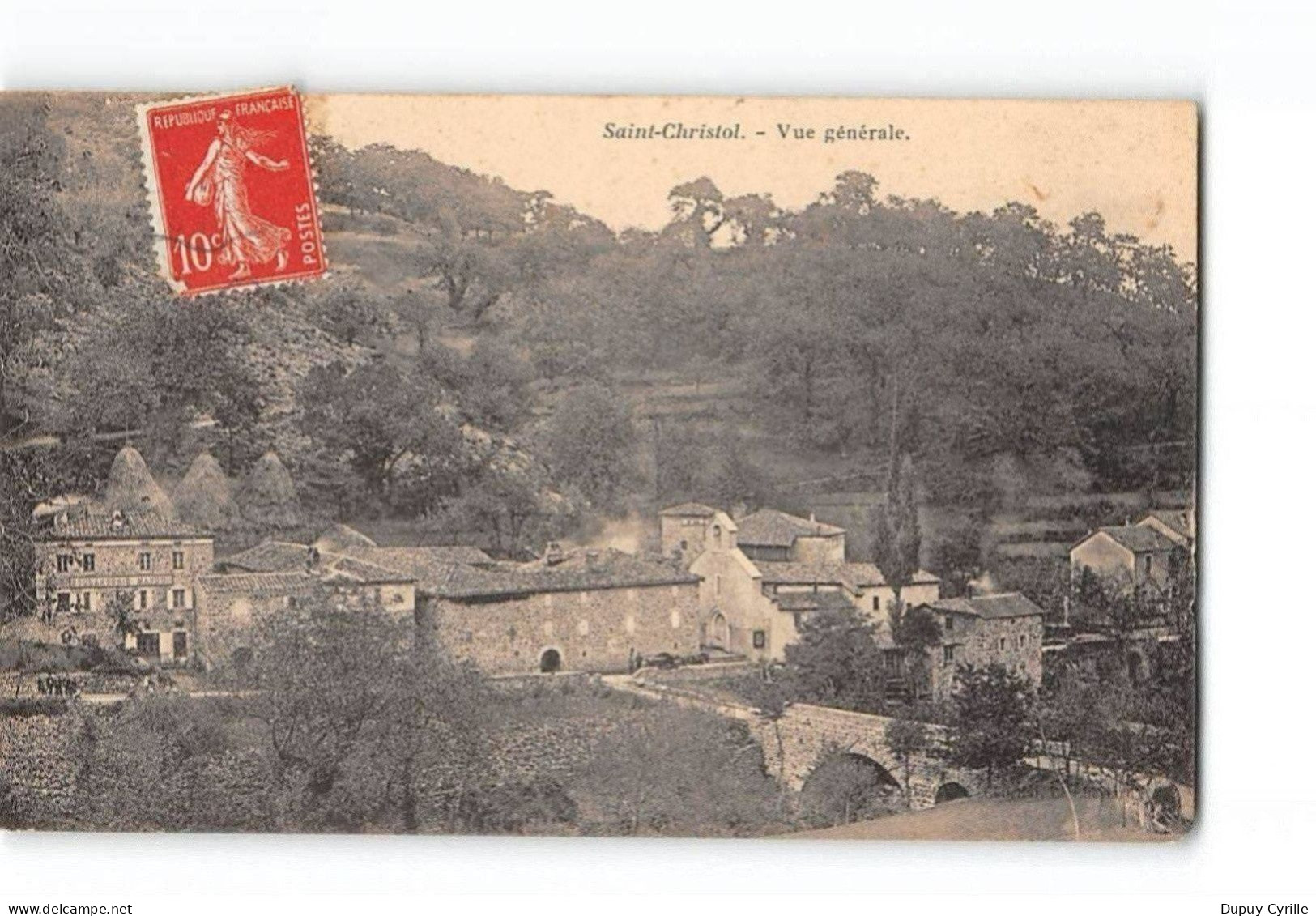SAINT CHRISTOL - Vue générale - très bon état