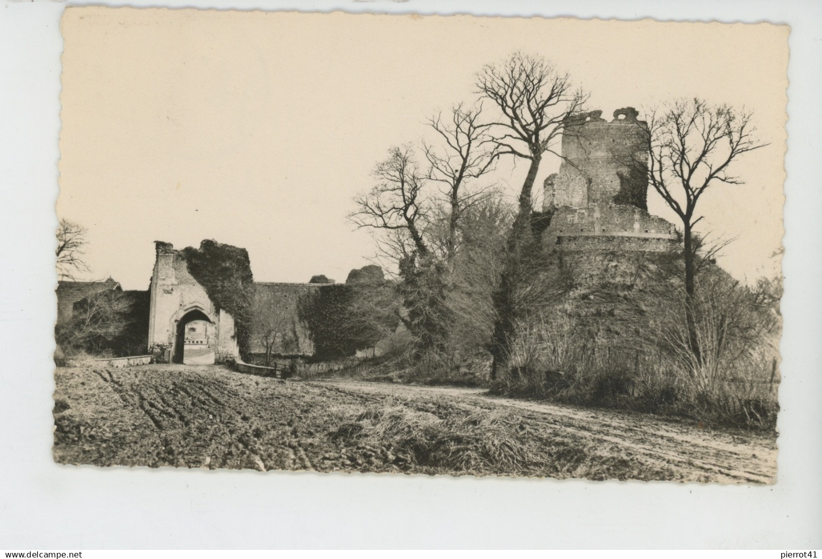 SAINT CLAIR SUR EPTE - Ruines du Château (1952)