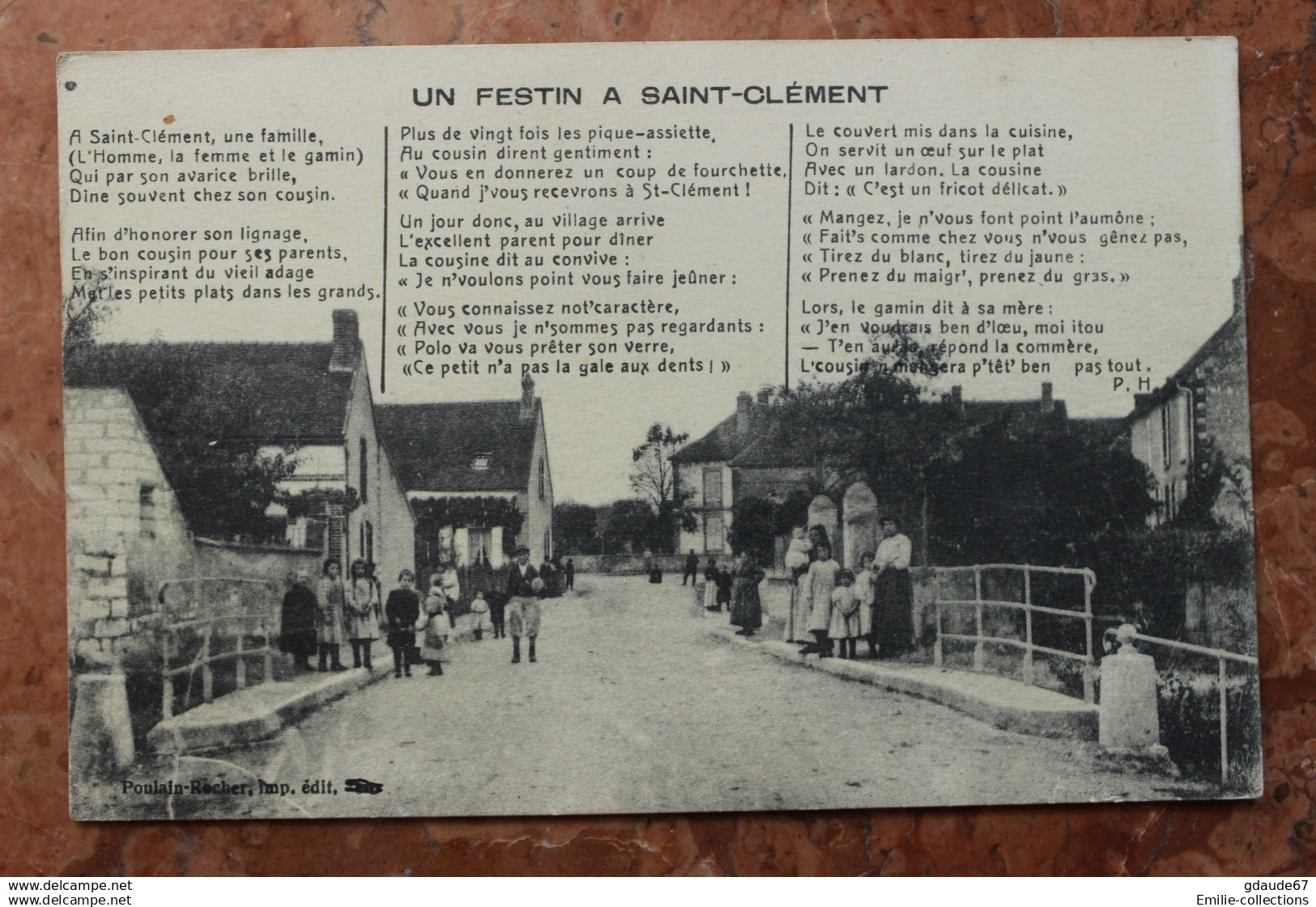 SAINT CLEMENT (54) - UN FESTIN A SAINT CLEMENT