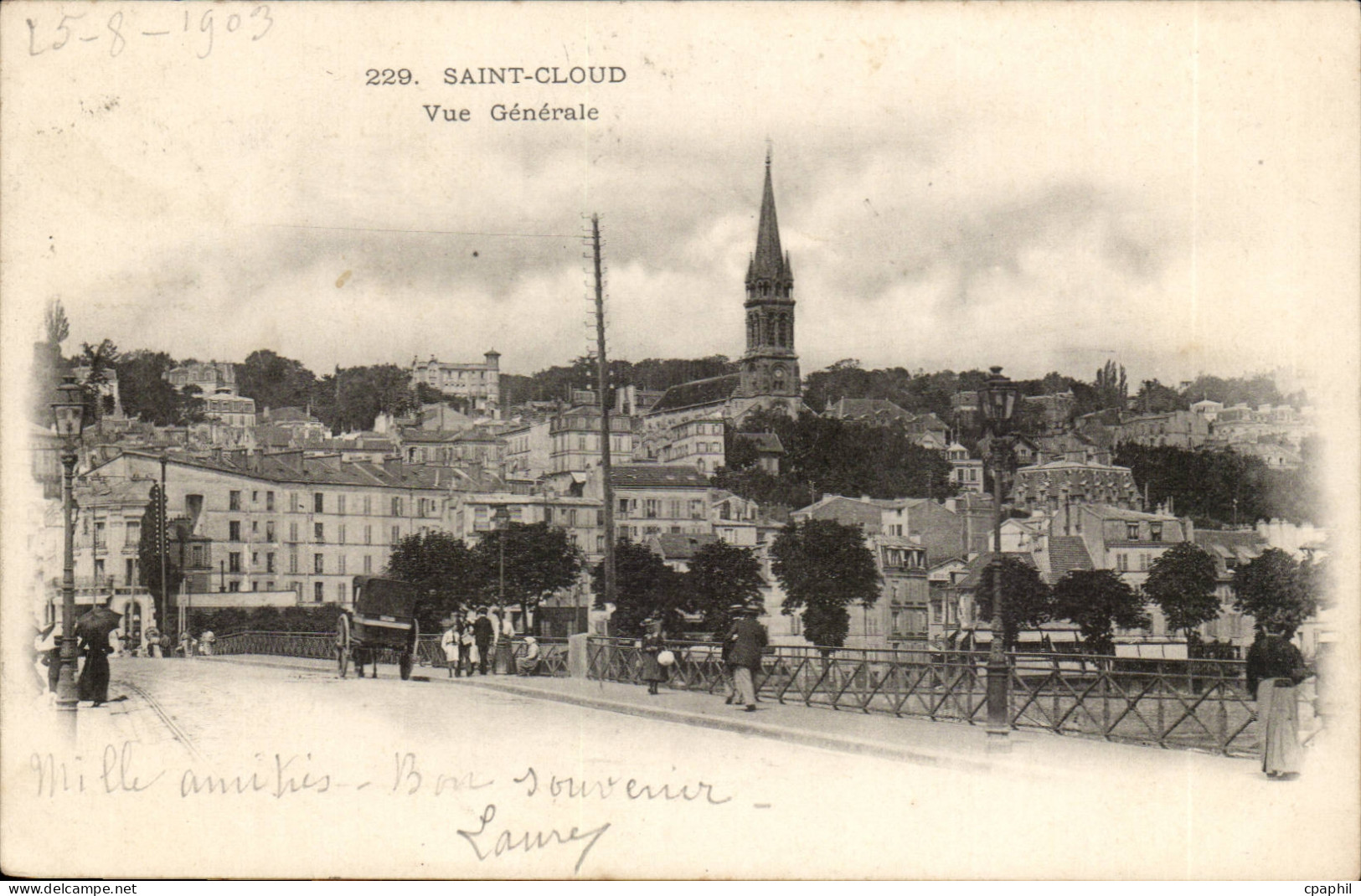 Saint Cloud CPA Vue generale