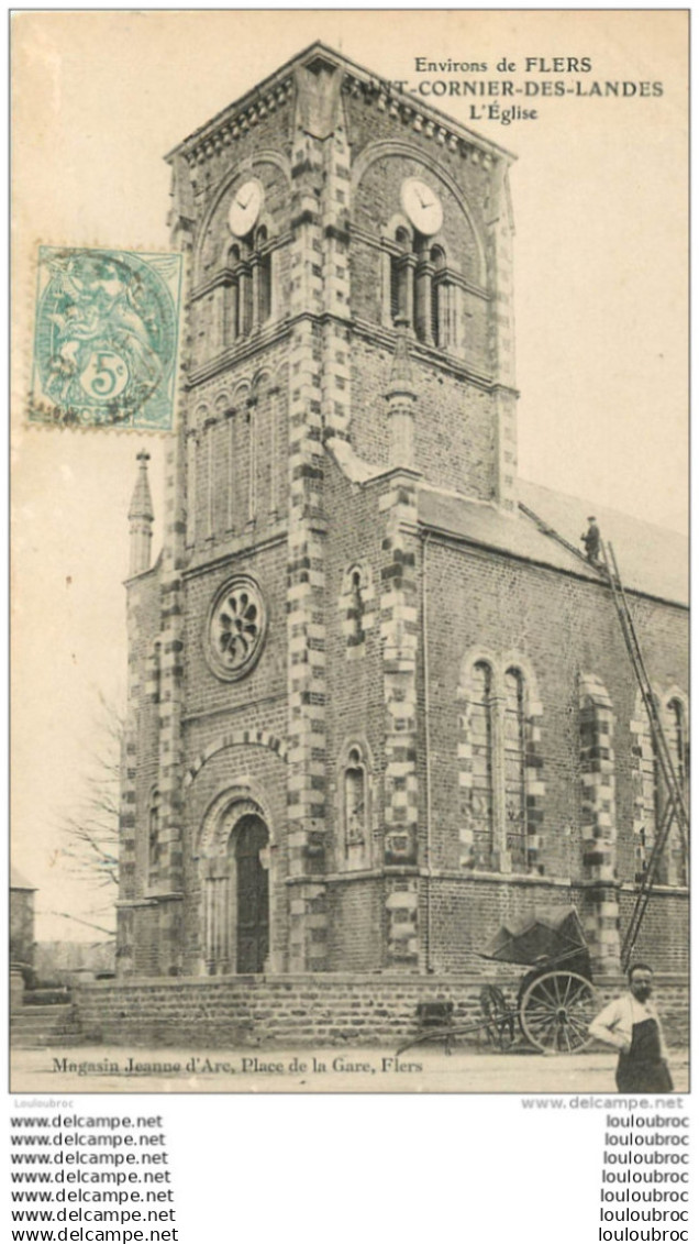 SAINT CORNIER DES LANDES L'EGLISE