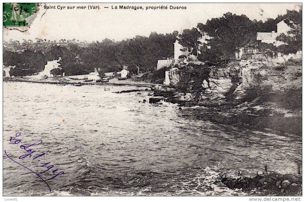 SAINT CYR sur MER : (83) La Madrague propriété Dueros