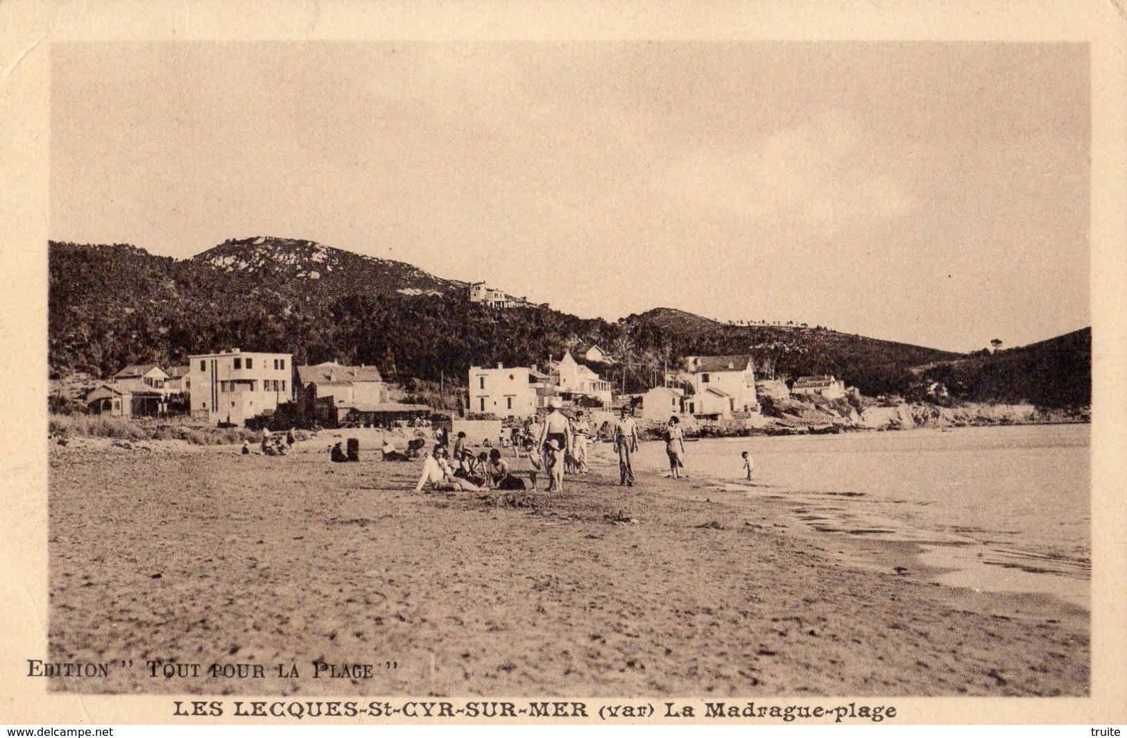 SAINT-CYR-SUR-MER LES LECQUES-SAINT-CYR-SUR-MER LA MADRAGUE PLAGE