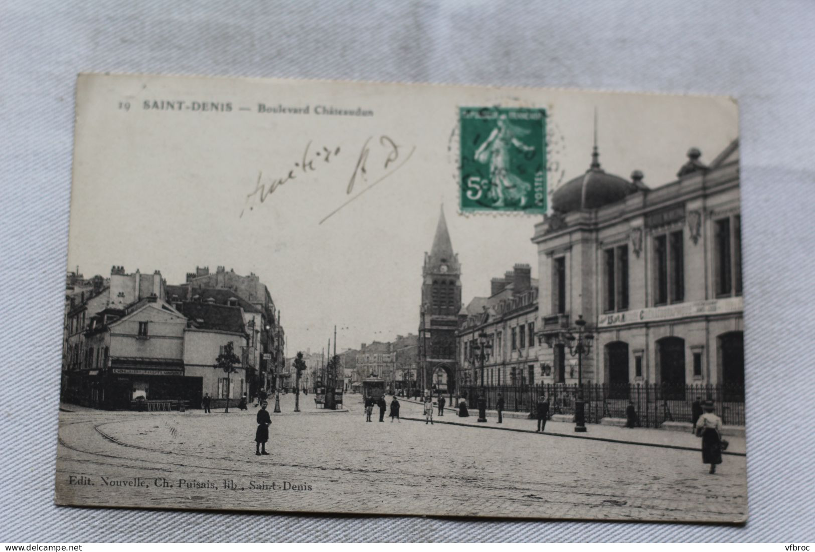 Saint Denis, boulevard Châteaudun, Seine saint Denis 93