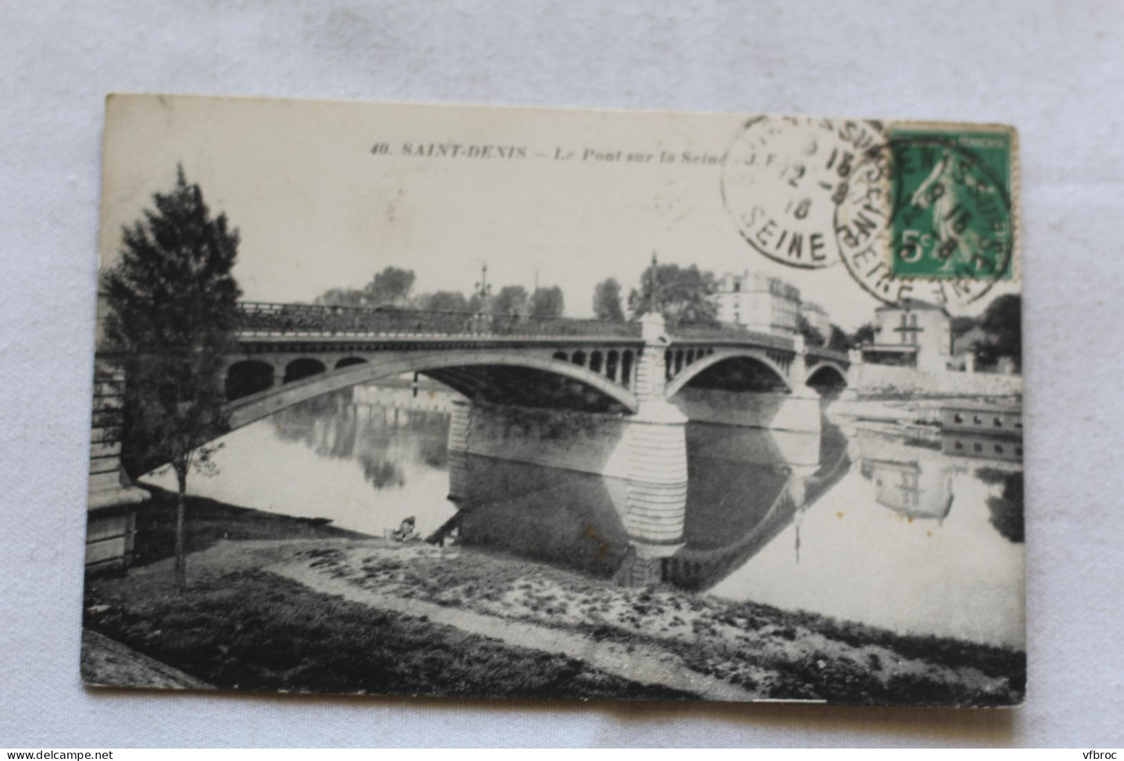 Saint Denis, le pont sur la Seine, Seine saint Denis 93