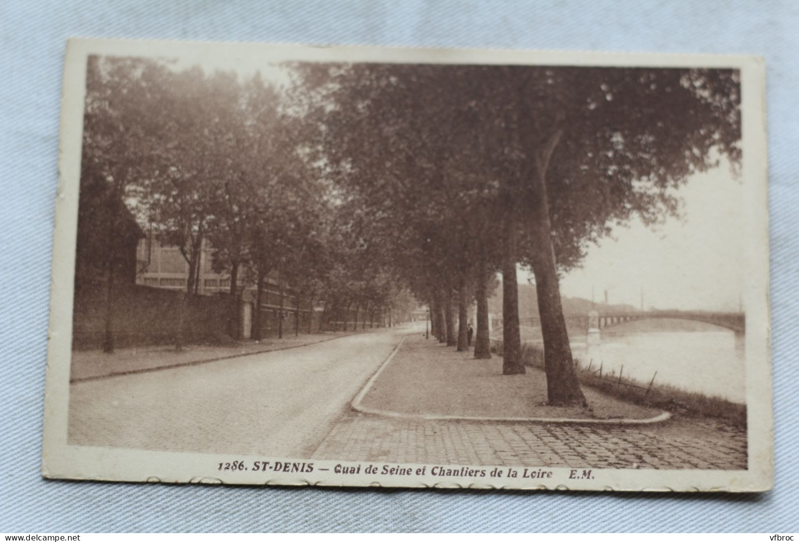 Saint Denis, quai de Seine et chantiers de la Loire, Seine saint Denis 93