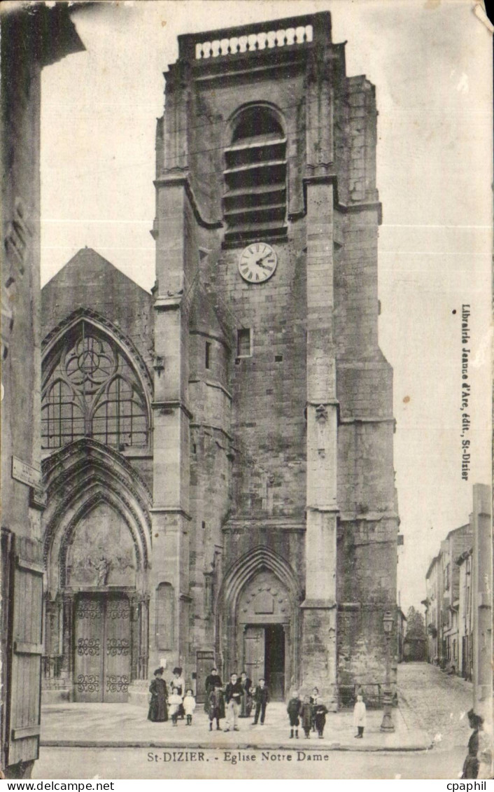 Saint Dizier - Eglise Notre Dame - CPA