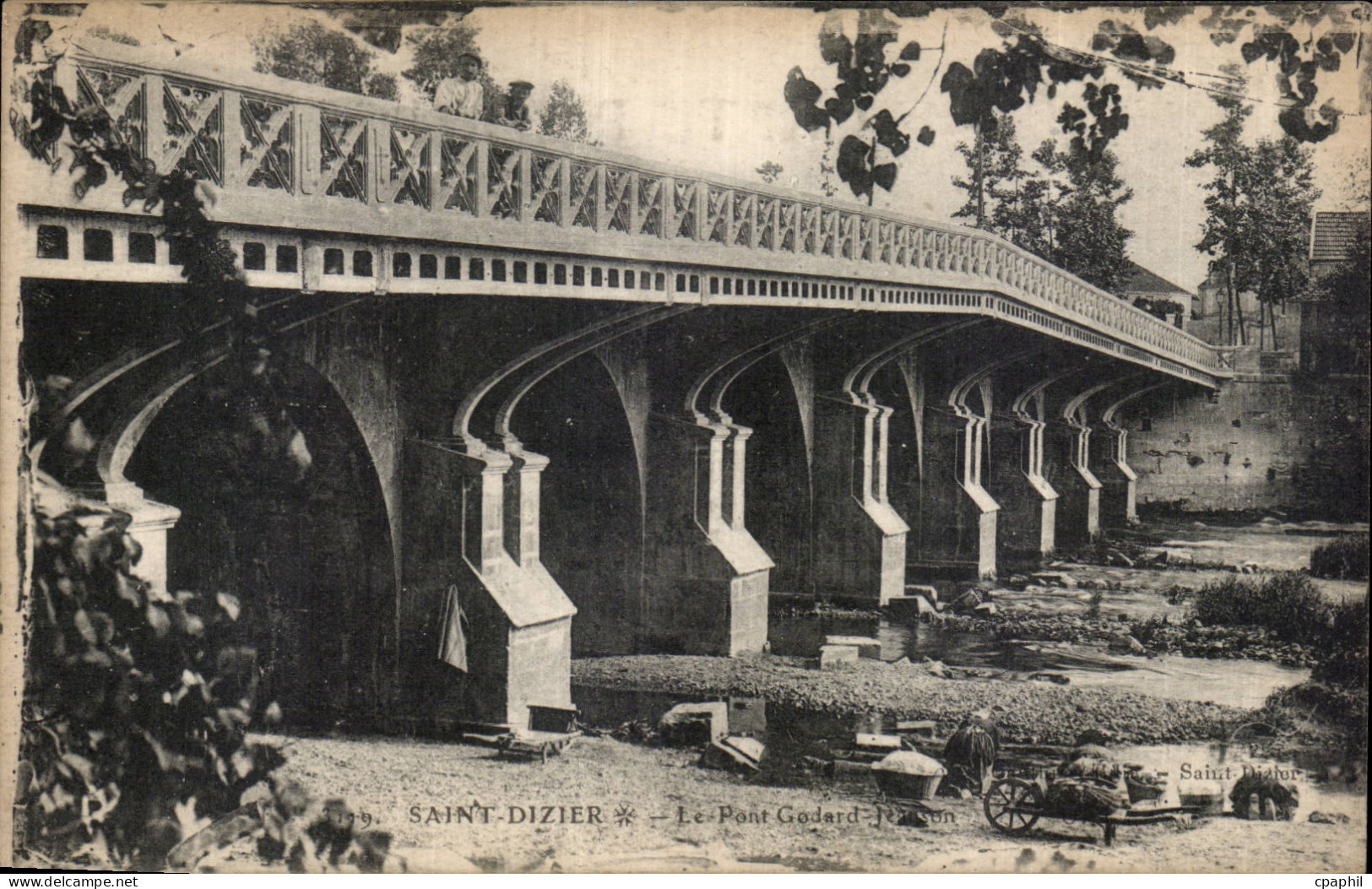 Saint Dizier - Le Pont Godard Lavandieres - CPA